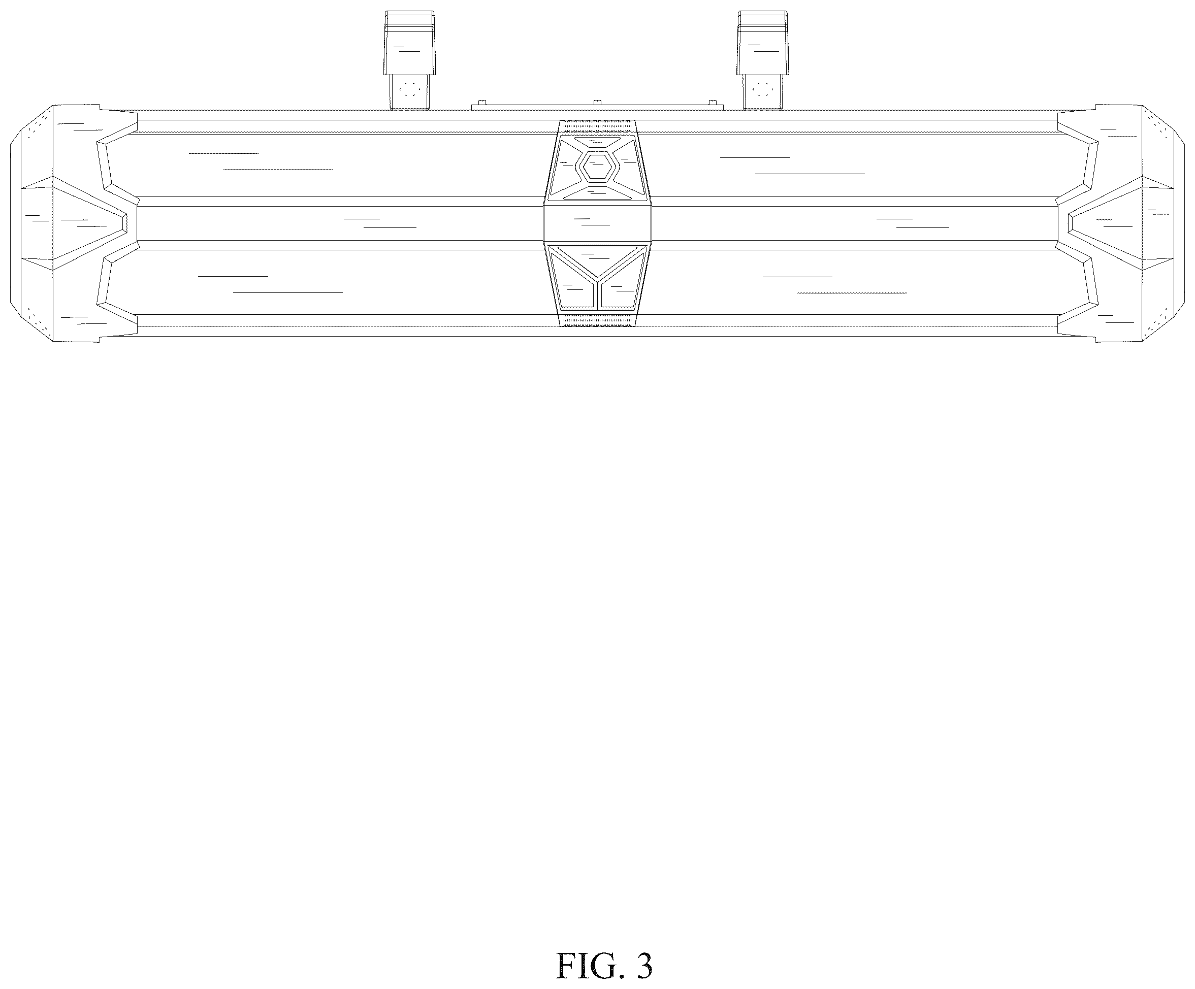 Patent USD1077776 Figure 3 – Sound bar speaker system