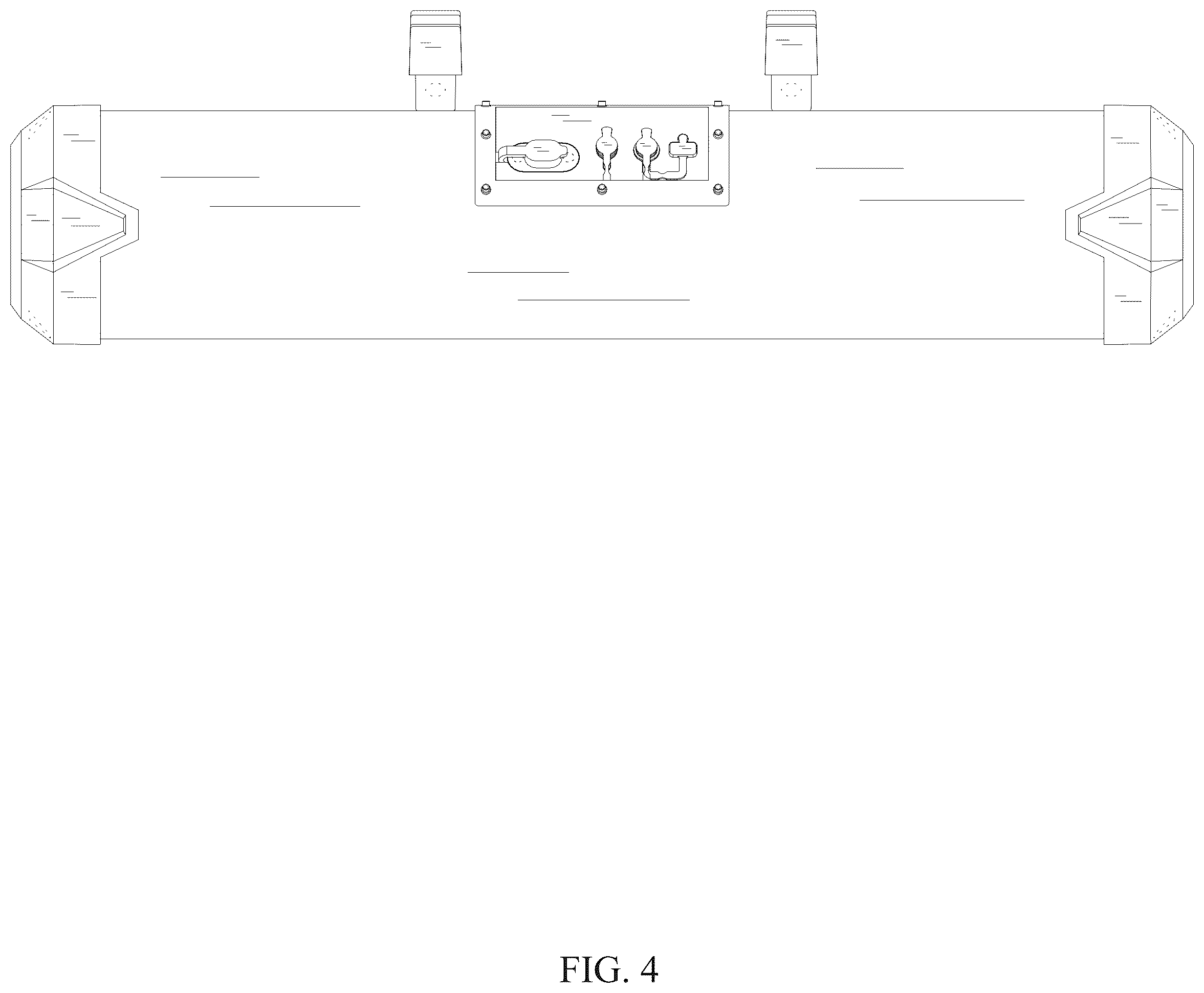 Patent USD1077776 Figure 4 – Sound bar speaker system