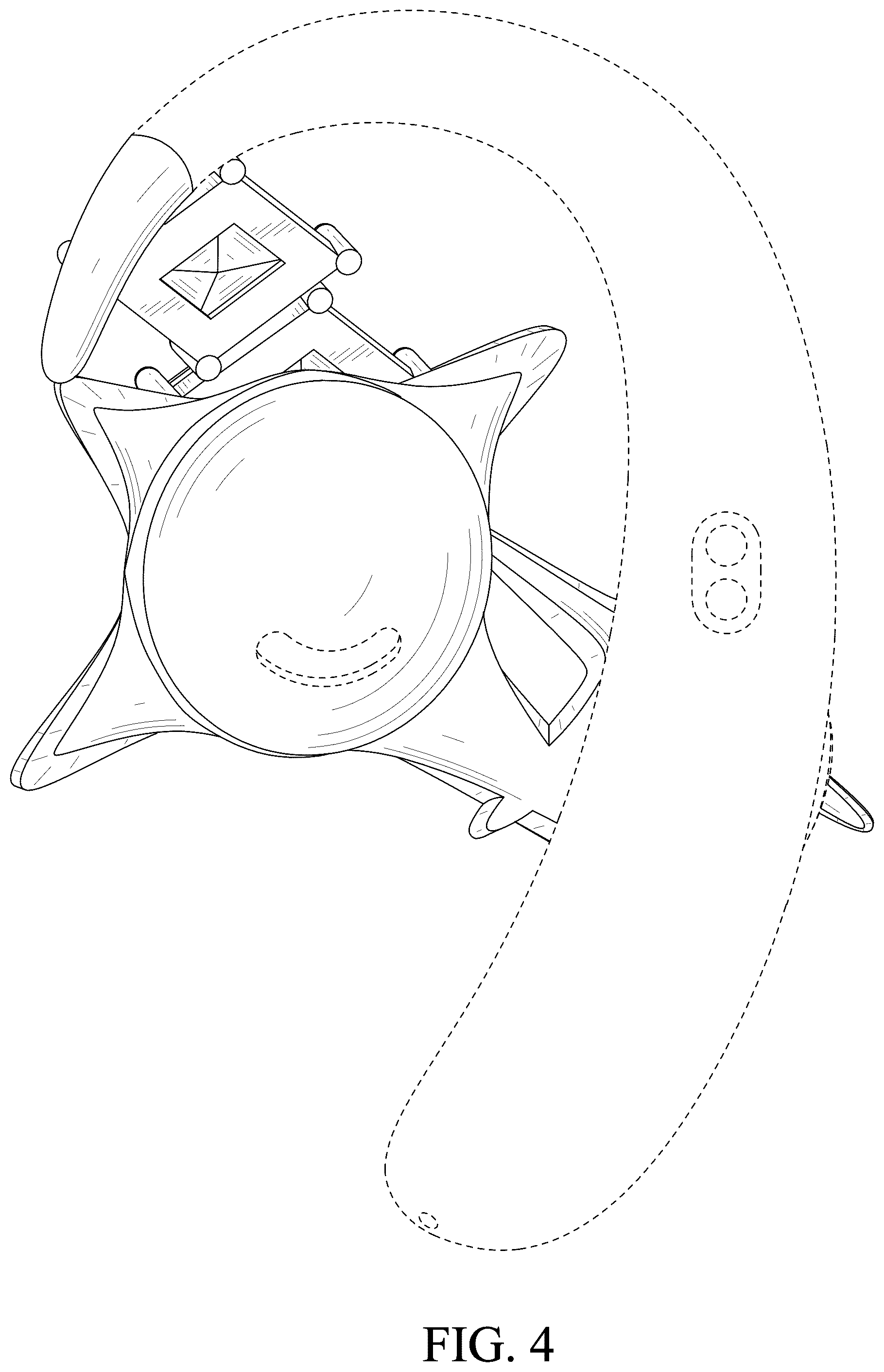 Patent USD1077779 Figure 4 – Pair of earphones