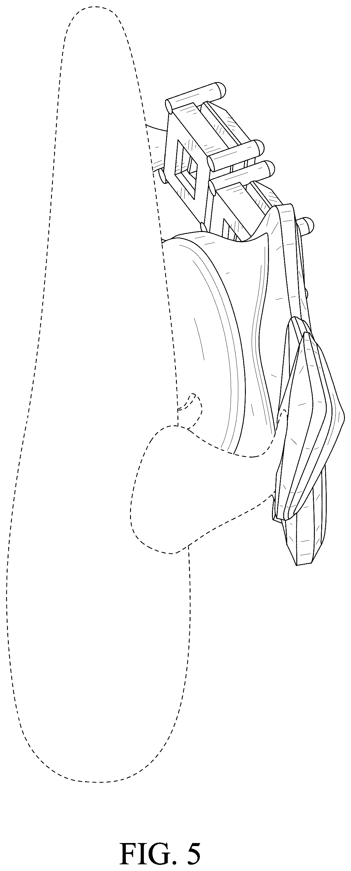 Patent USD1077779 Figure 5 – Pair of earphones