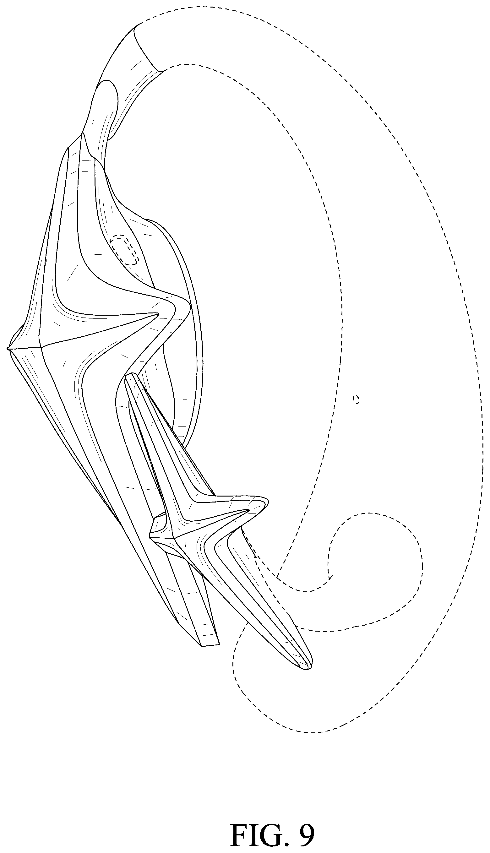 Patent USD1077779 Figure 9 – Pair of earphones