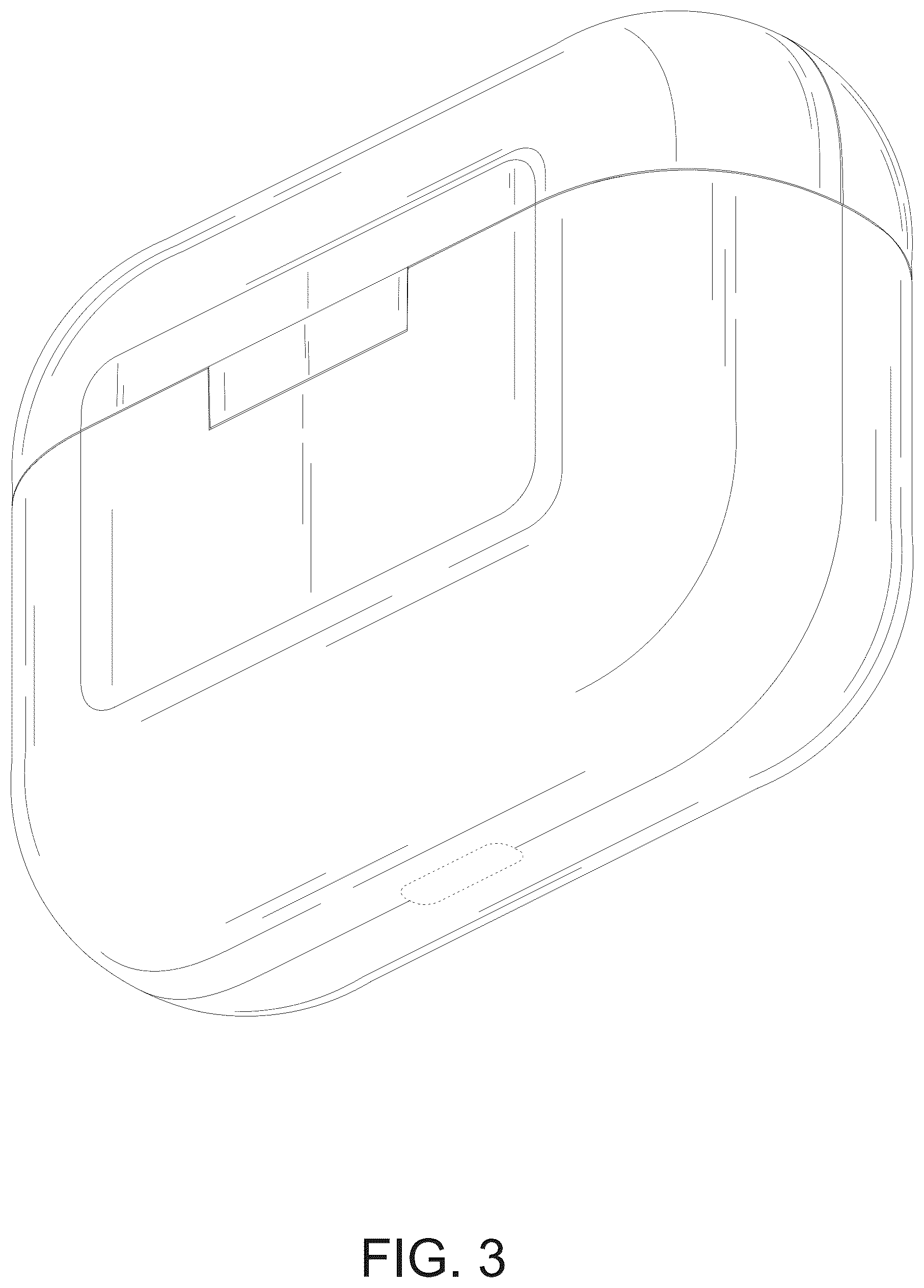Patent USD1077781 Figure 3 – Earphones with charging case