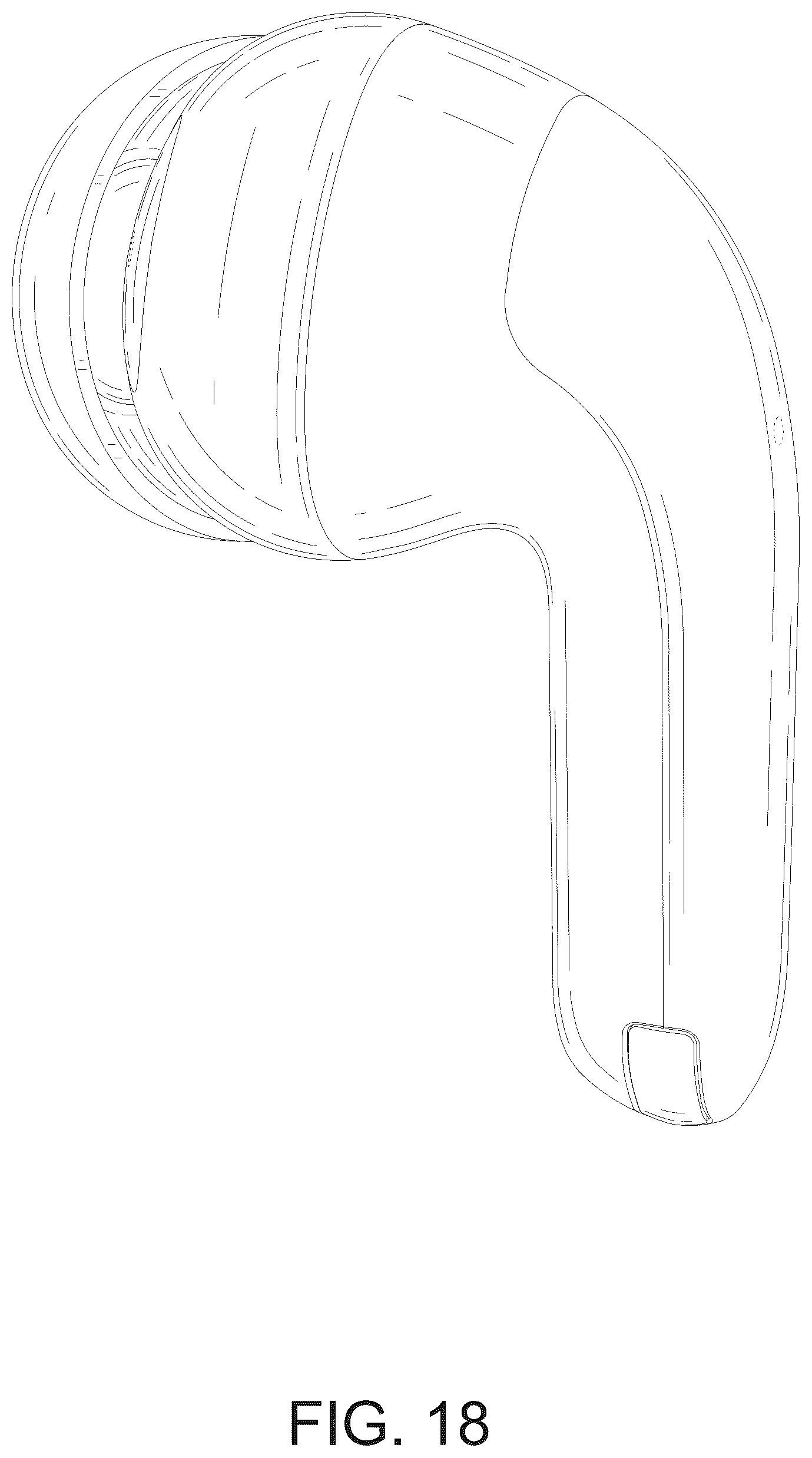 Patent USD1077781 Figure 18 – Earphones with charging case
