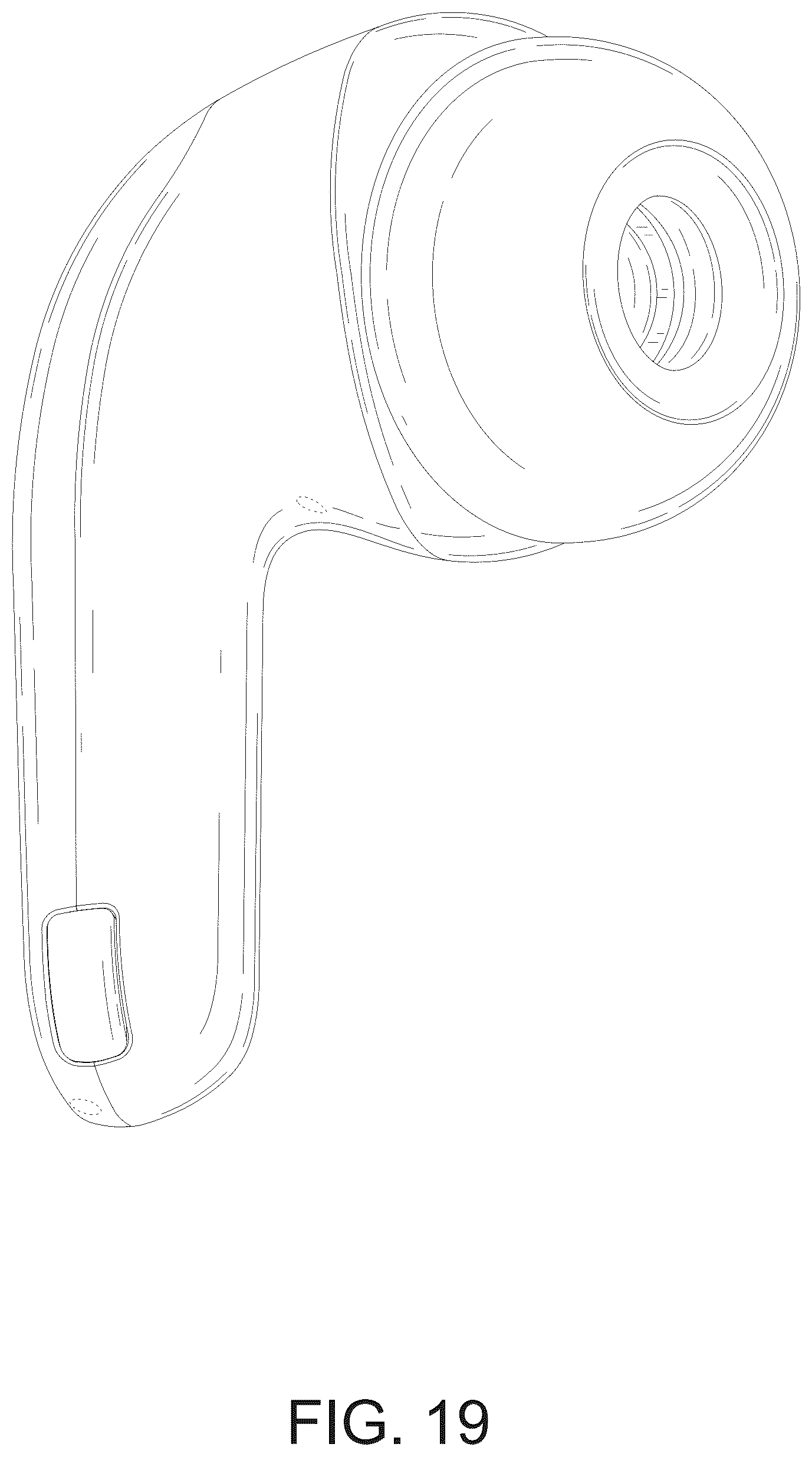 Patent USD1077781 Figure 19 – Earphones with charging case