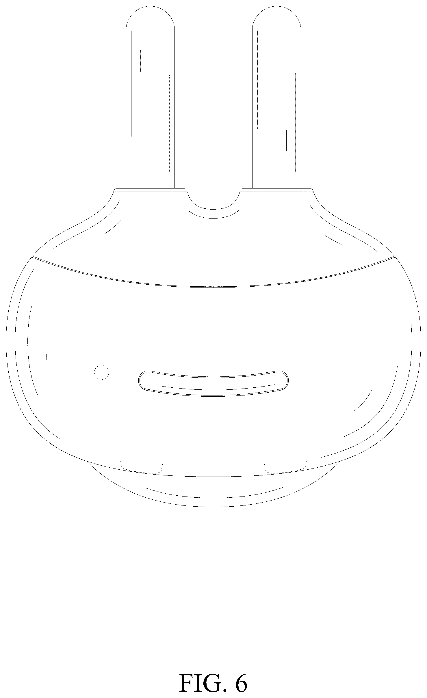 Patent USD1077782 Figure 6 – Earphone with charging case