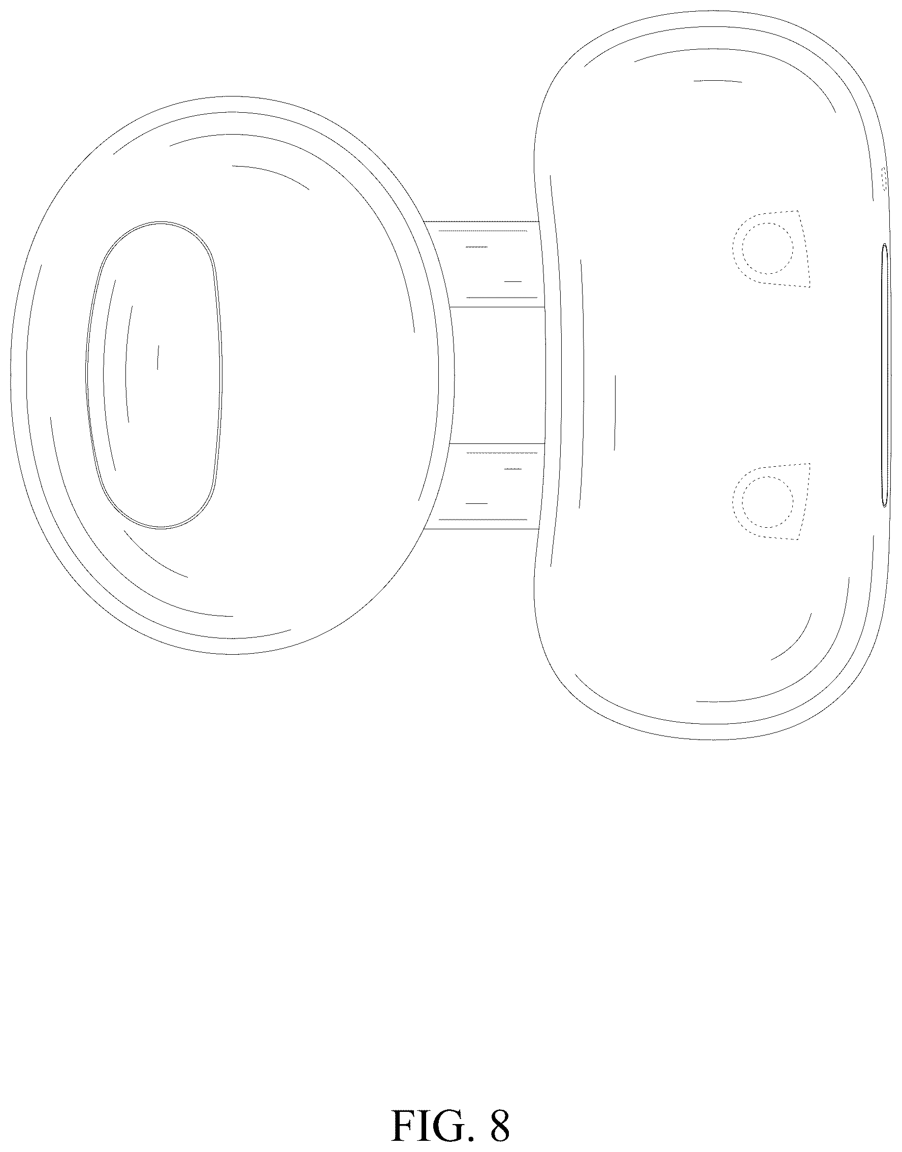 Patent USD1077782 Figure 8 – Earphone with charging case