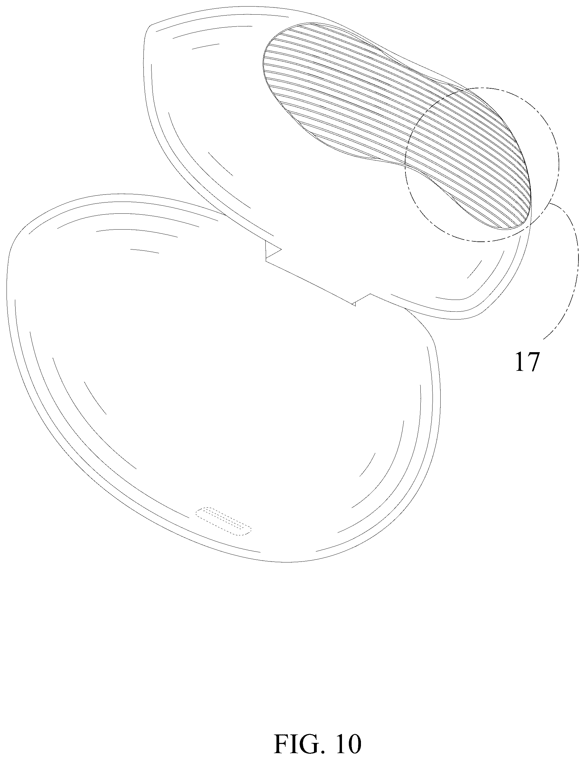 Patent USD1077782 Figure 10 – Earphone with charging case