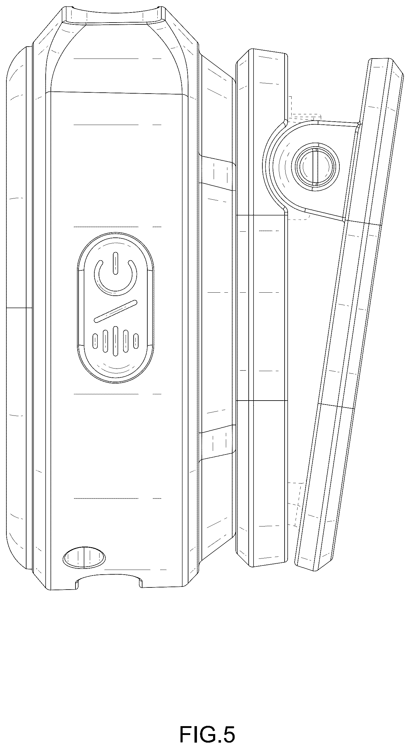 Patent USD1077783 Figure 5 – Wireless microphone