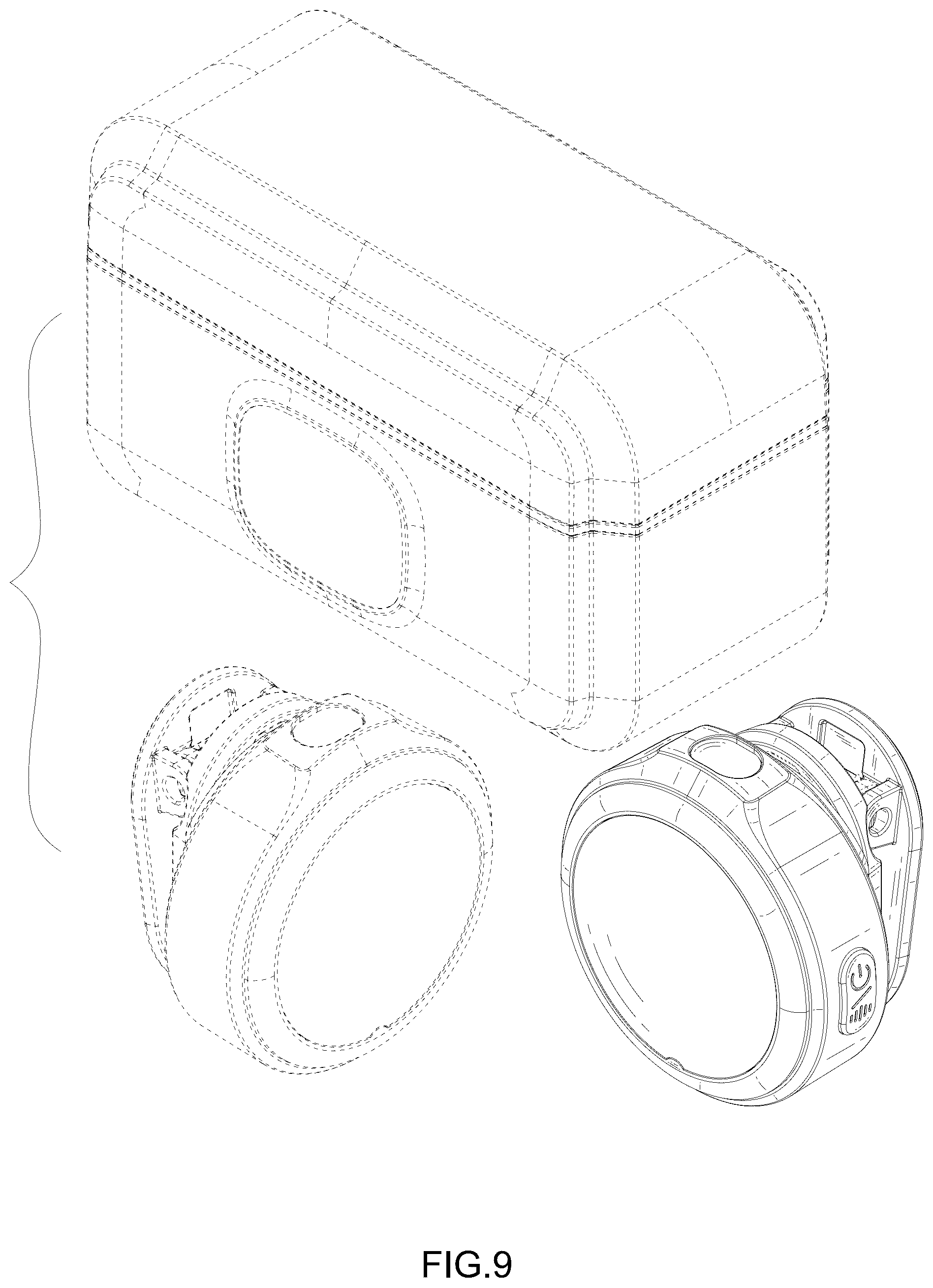 Patent USD1077783 Figure 9 – Wireless microphone
