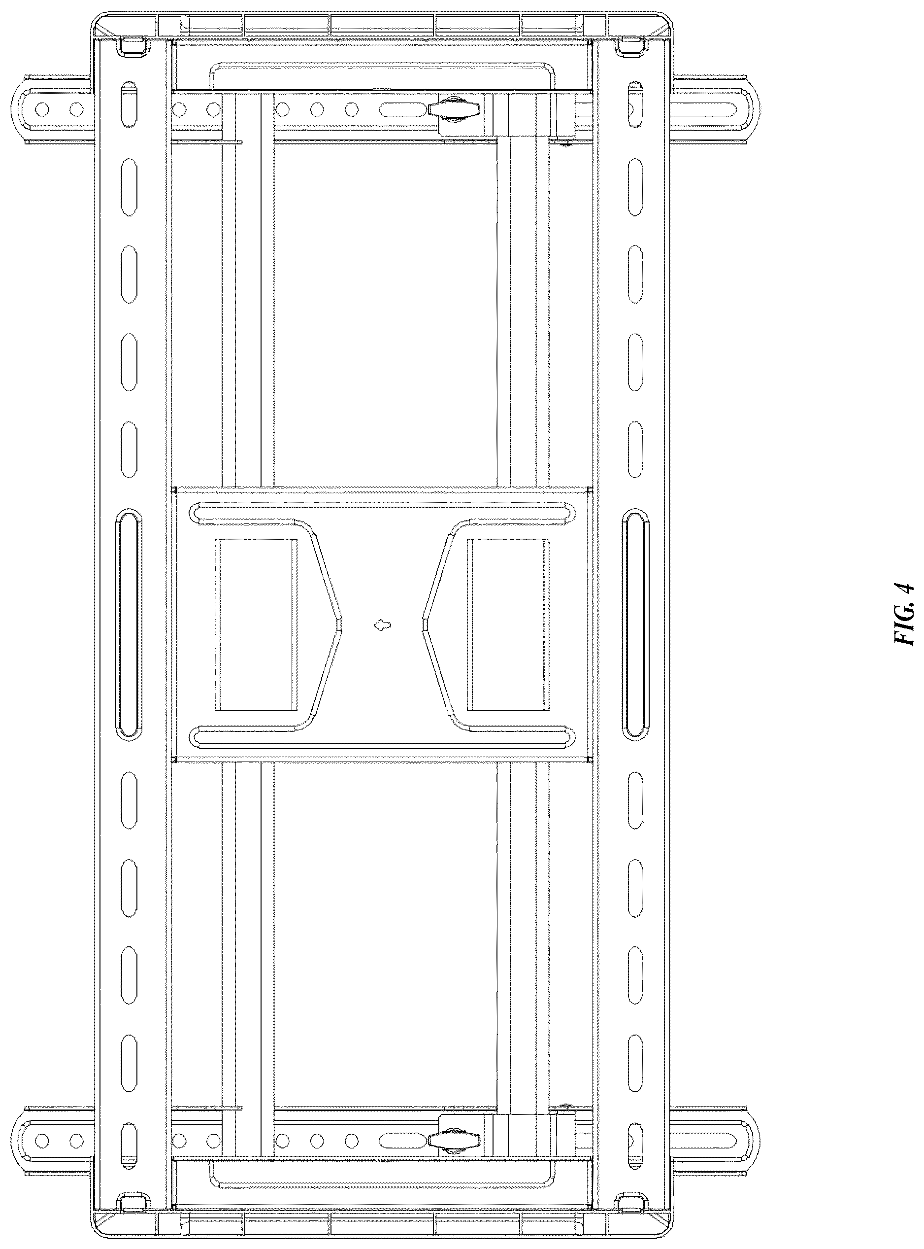 Patent USD1077784 Figure 4 – TV mount