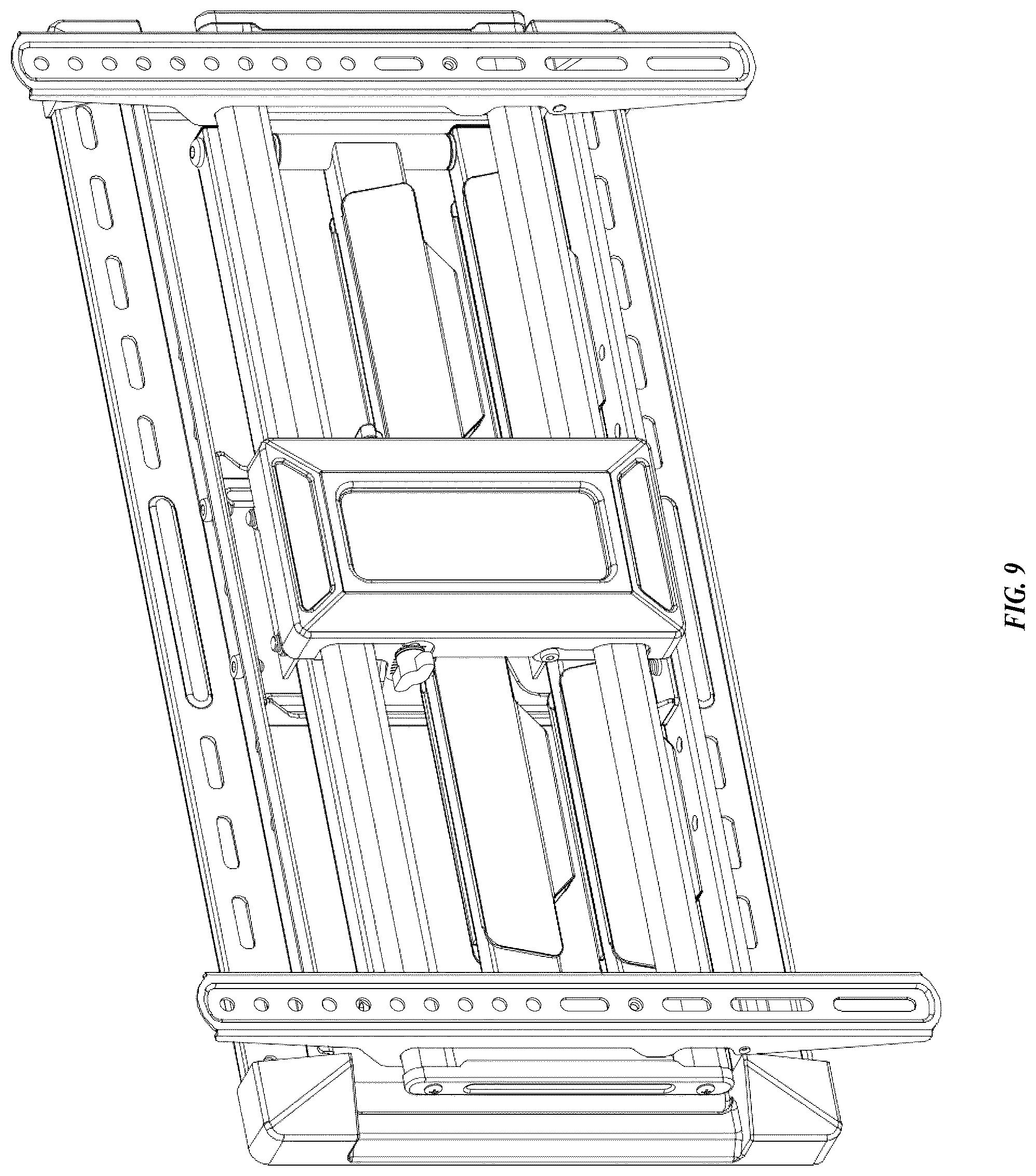 Patent USD1077784 Figure 9 – TV mount