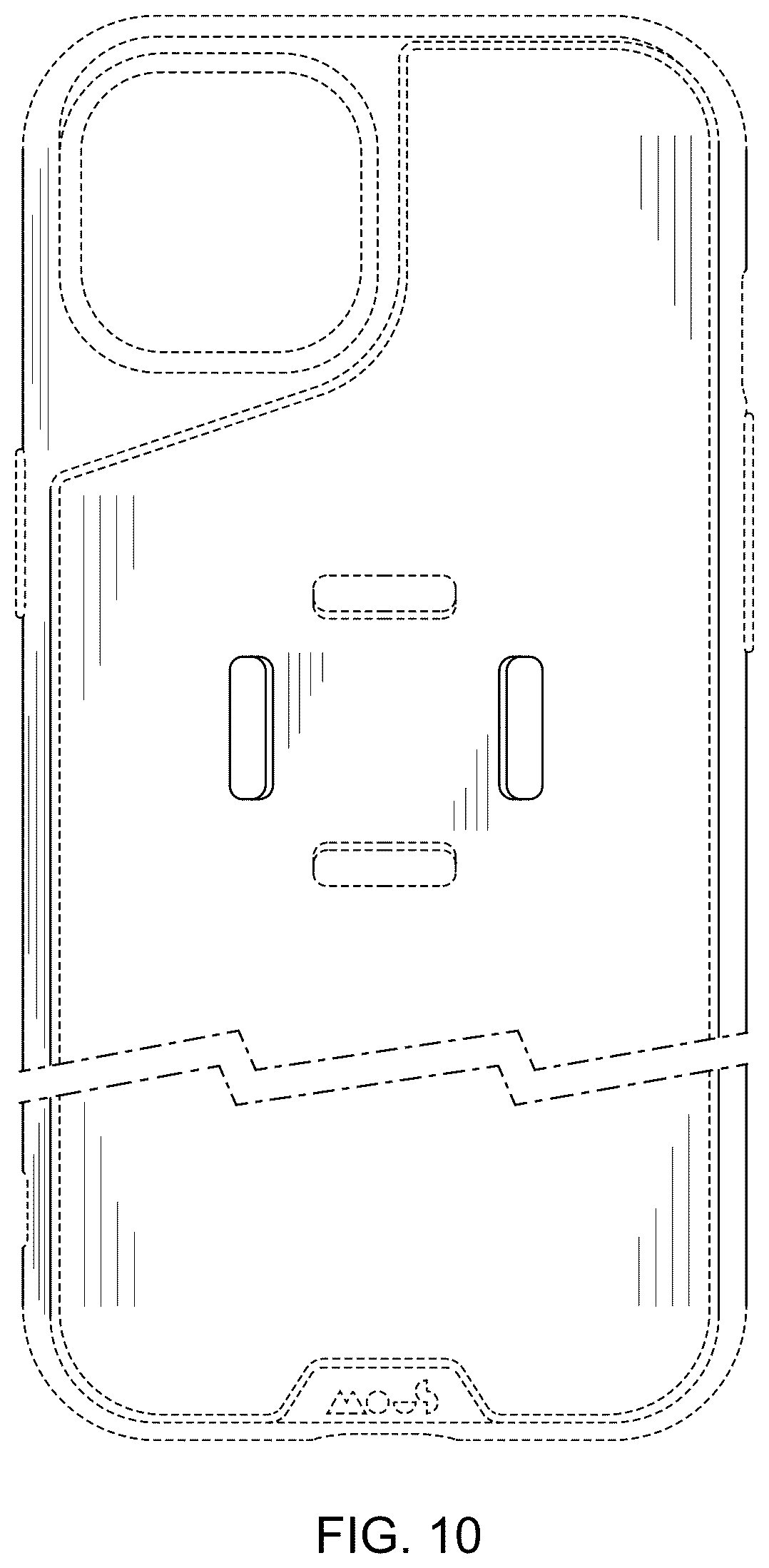 Patent USD1077785 Figure 10 – Case for mobile device