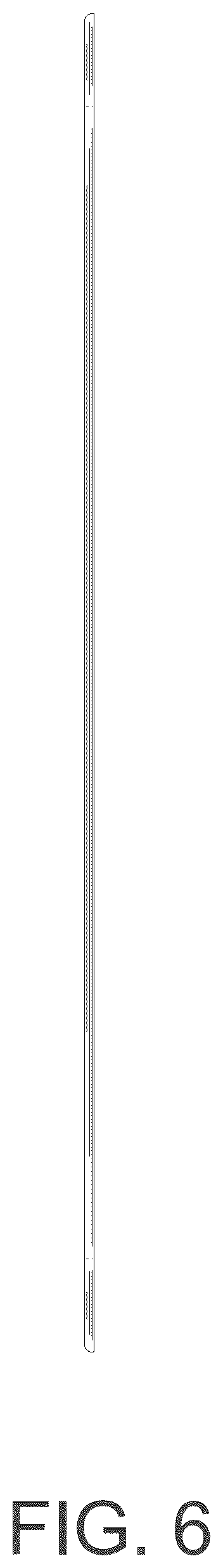 Patent USD1077786 Figure 6 – Tempered film for cell phone