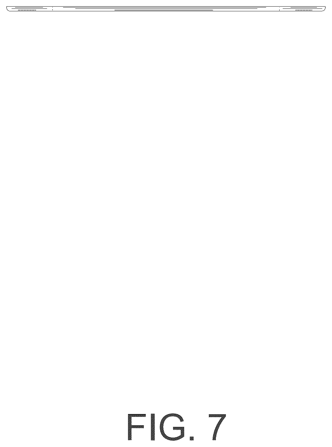 Patent USD1077786 Figure 7 – Tempered film for cell phone