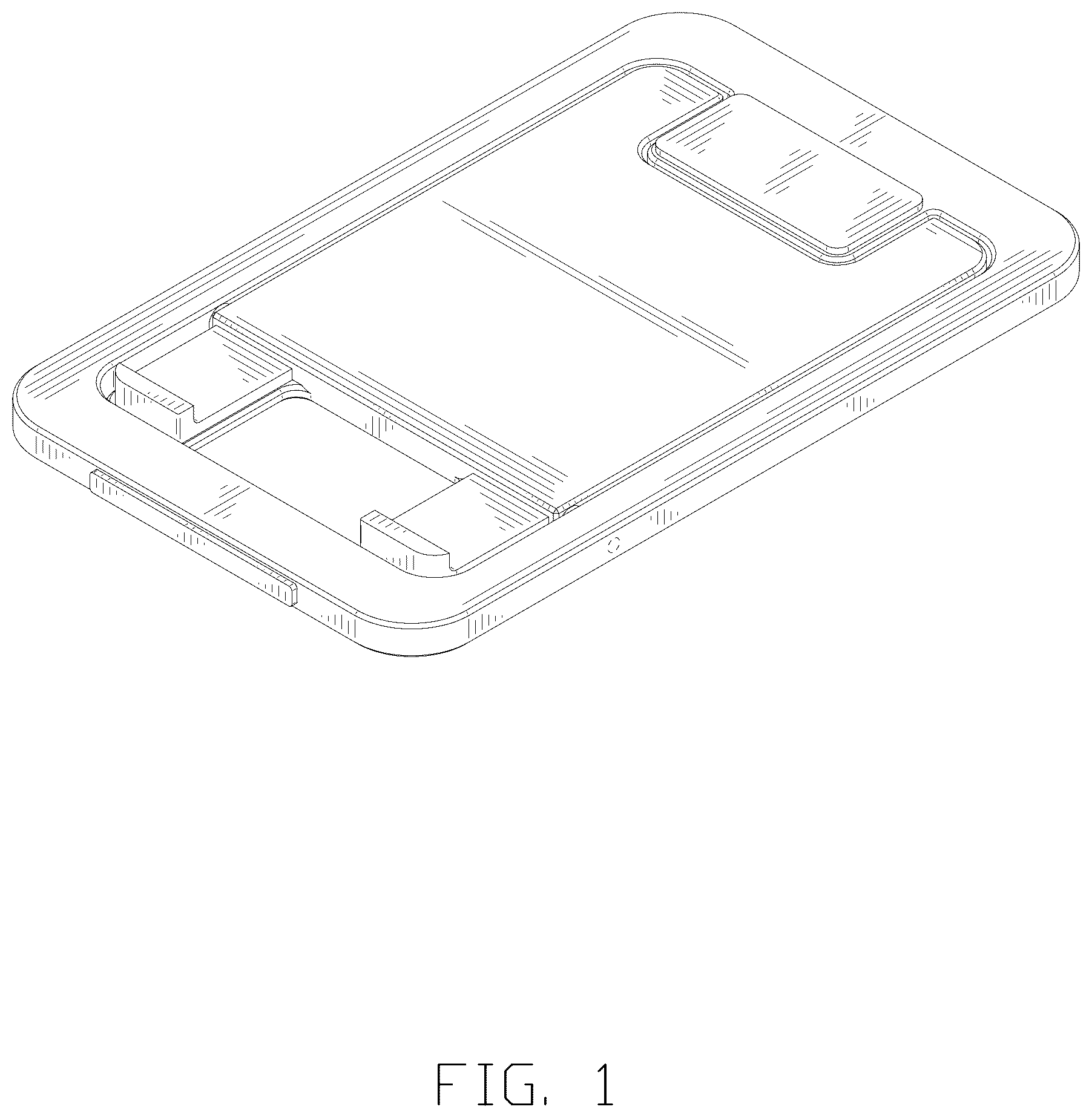 Patent USD1077788 Figure 1 – Foldable phone holder