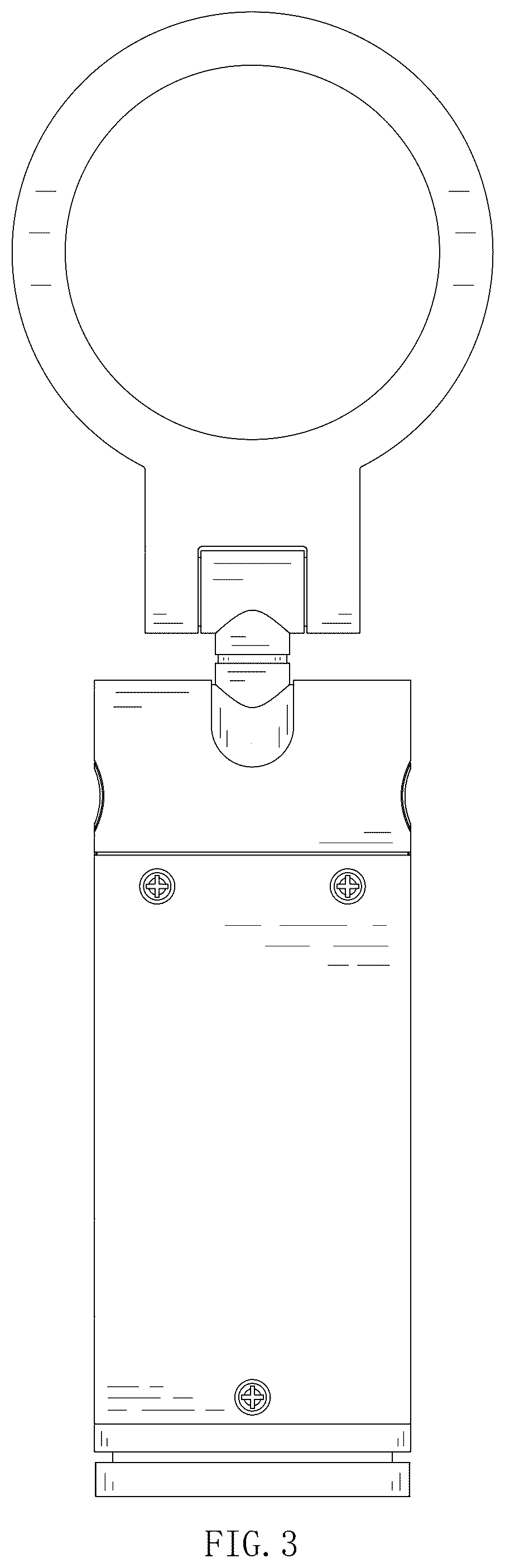 Patent USD1077789 Figure 3 – Mobile phone holder