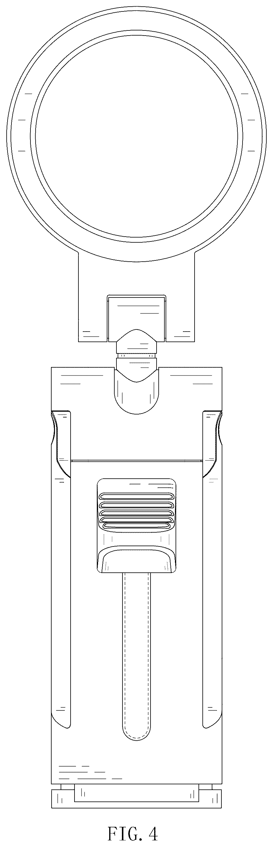 Patent USD1077789 Figure 4 – Mobile phone holder