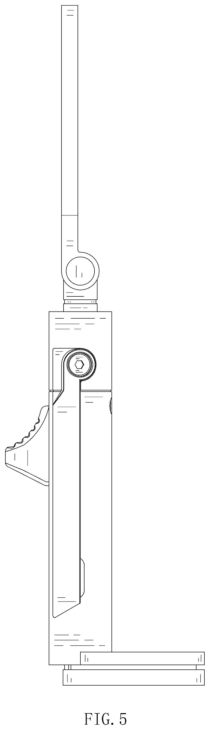 Patent USD1077789 Figure 5 – Mobile phone holder