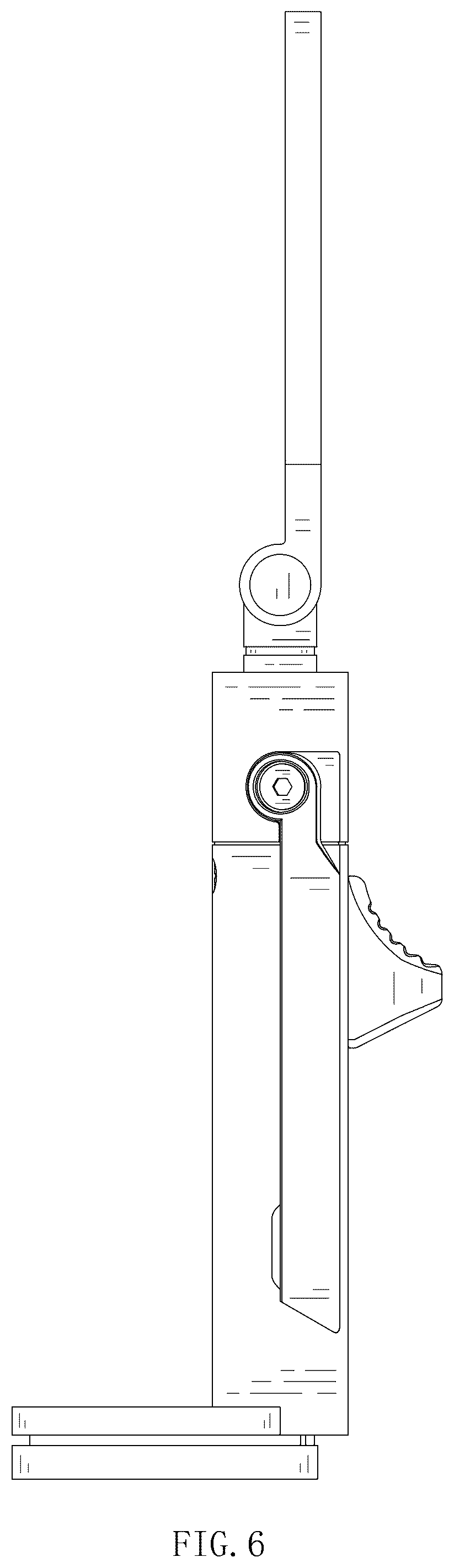 Patent USD1077789 Figure 6 – Mobile phone holder