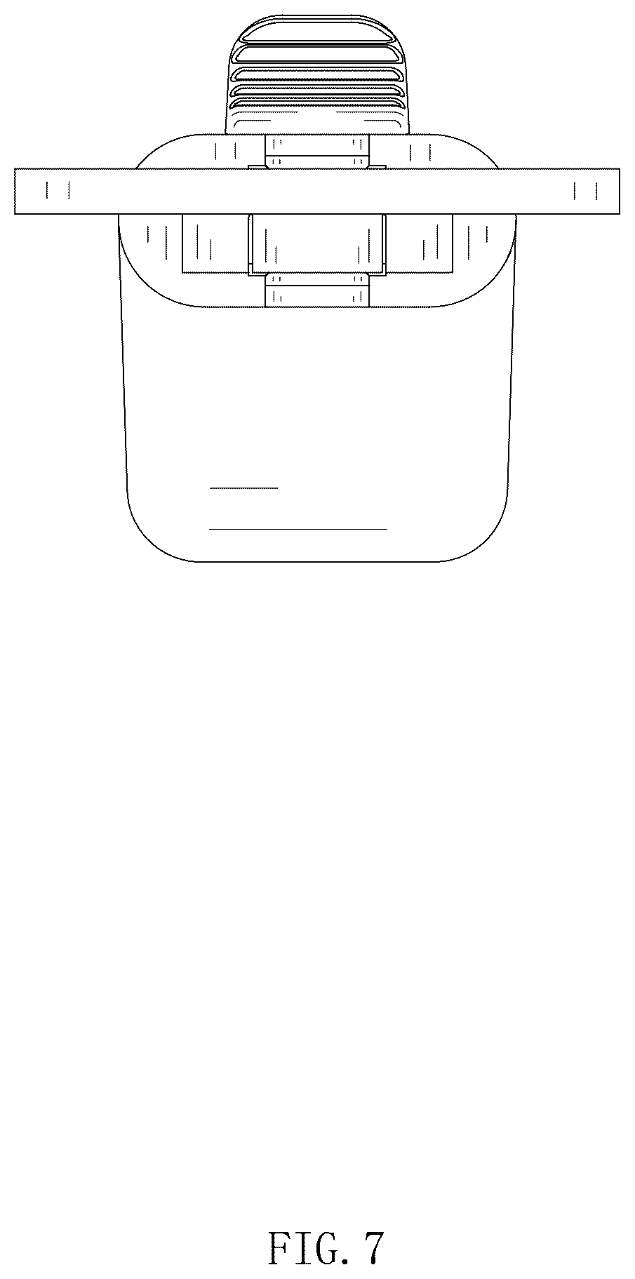 Patent USD1077789 Figure 7 – Mobile phone holder