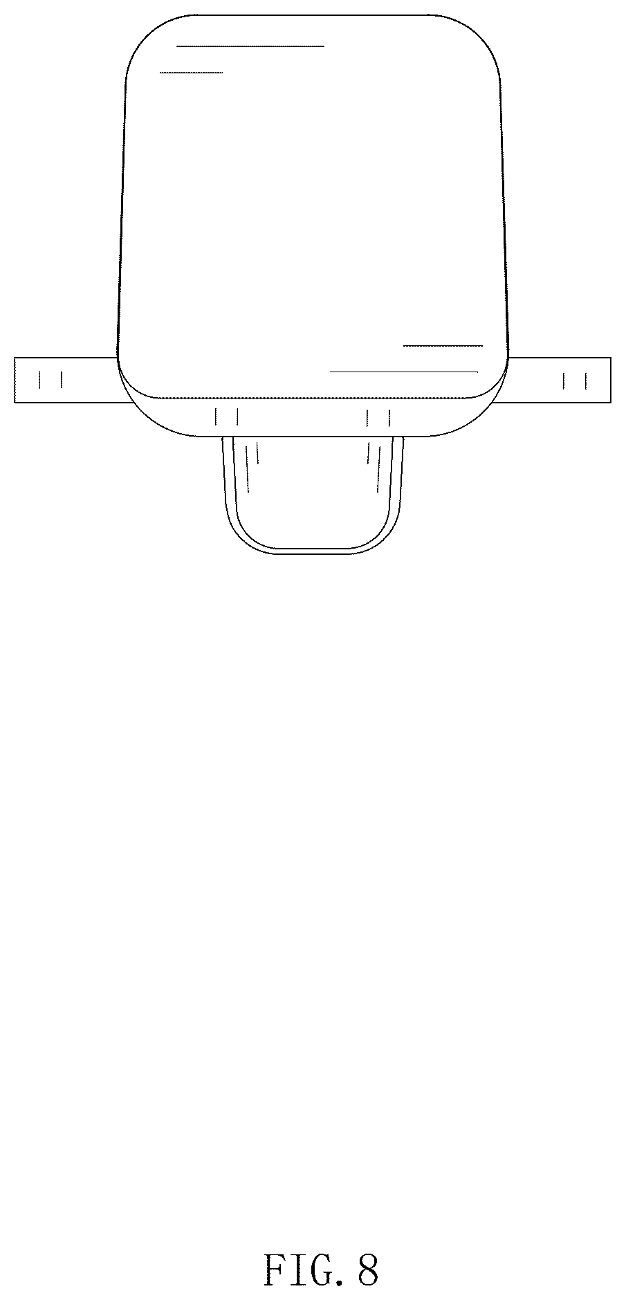 Patent USD1077789 Figure 8 – Mobile phone holder