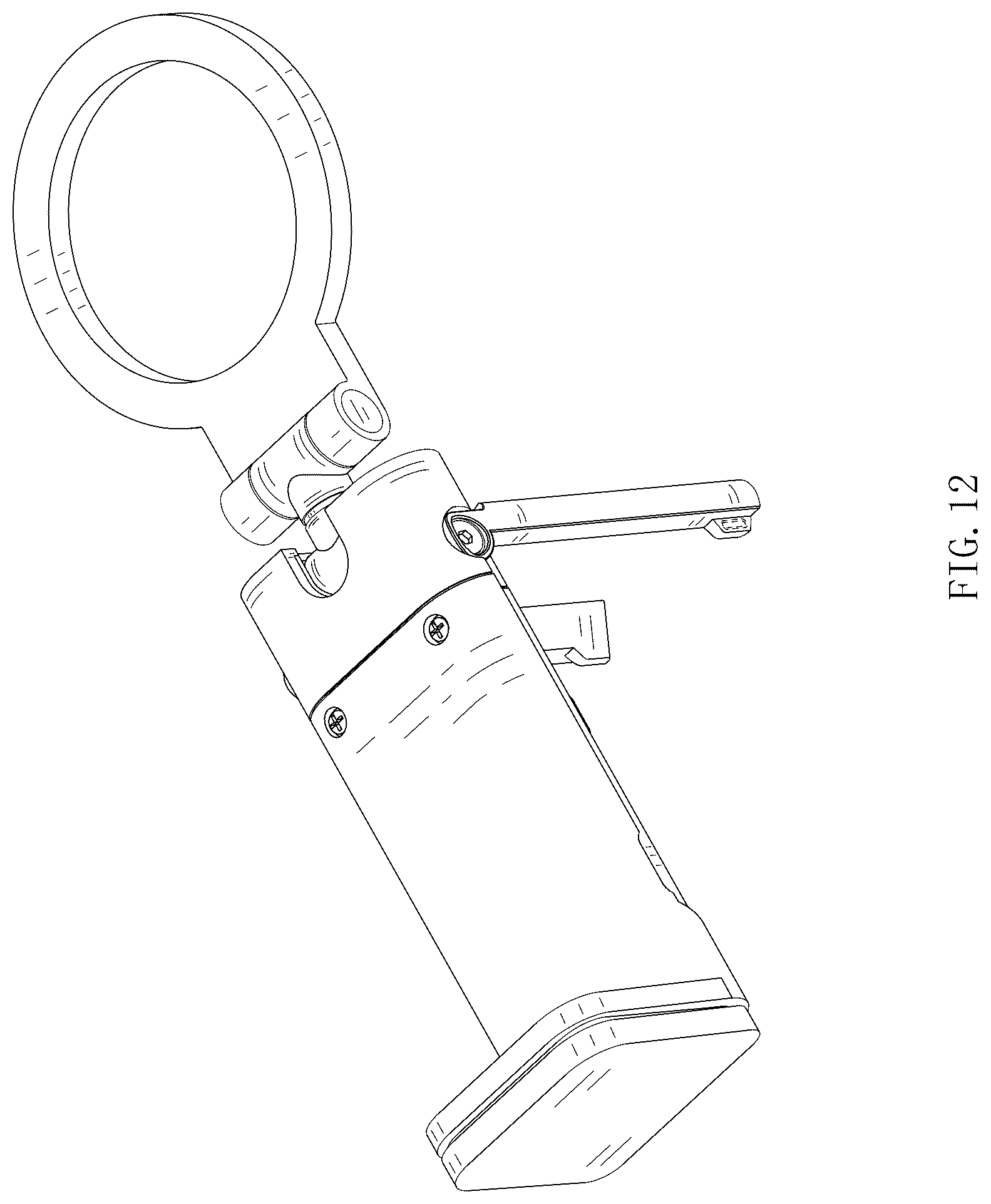 Patent USD1077789 Figure 12 – Mobile phone holder