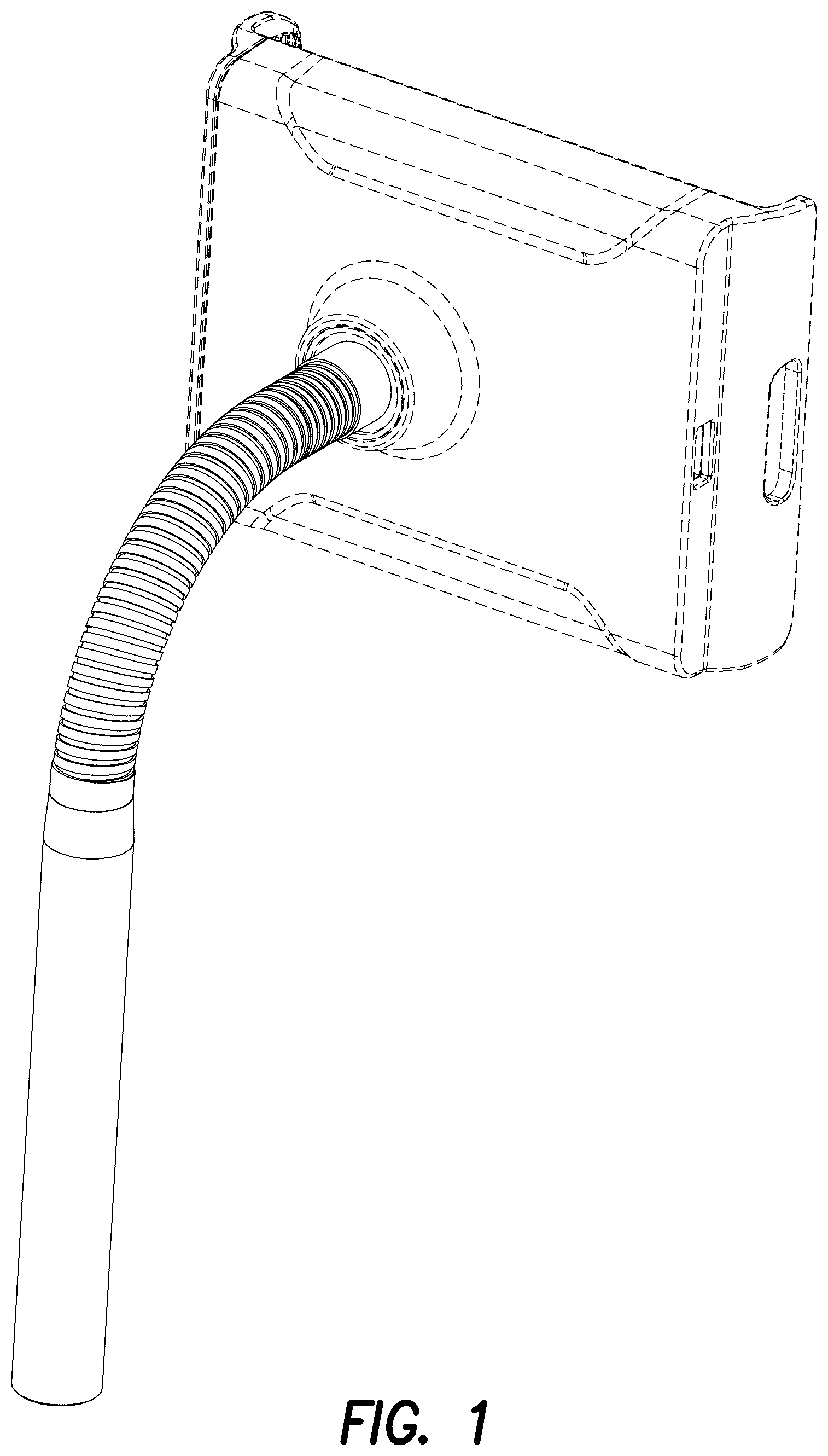 Patent USD1077790 Figure 1 – Mobile phone holder