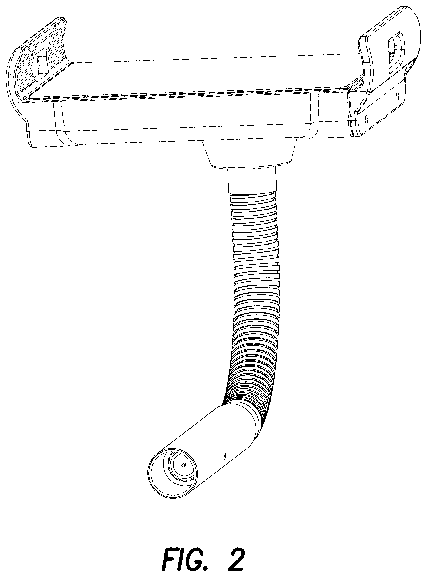 Patent USD1077790 Figure 2 – Mobile phone holder