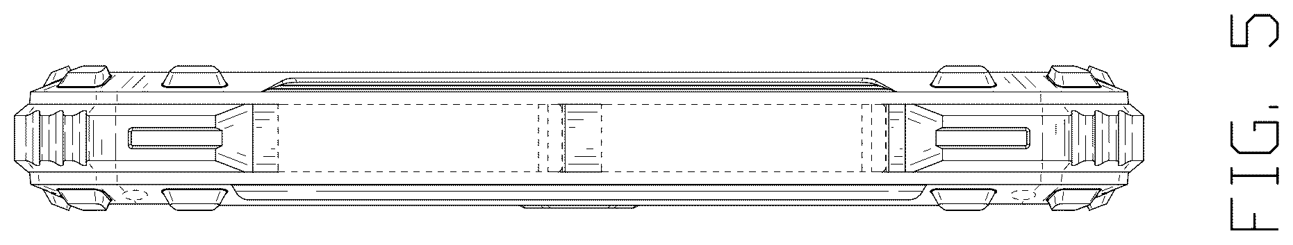 Patent USD1077795 Figure 5 – Mobile terminal