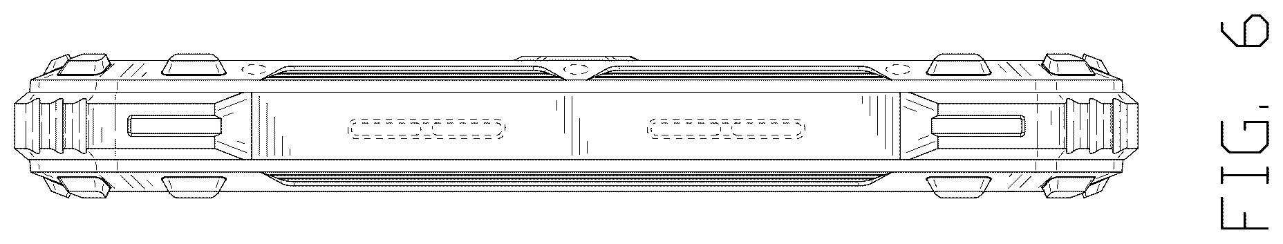 Patent USD1077795 Figure 6 – Mobile terminal