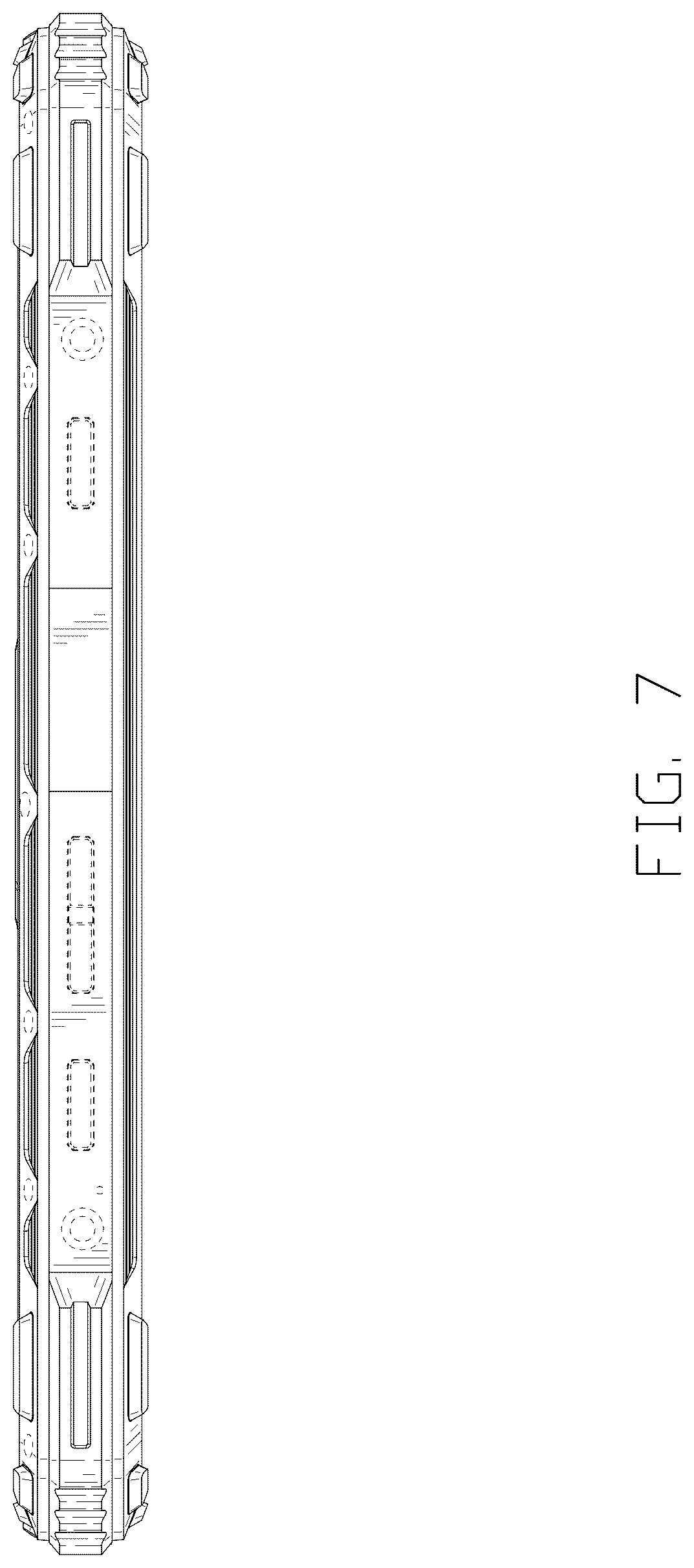 Patent USD1077795 Figure 7 – Mobile terminal