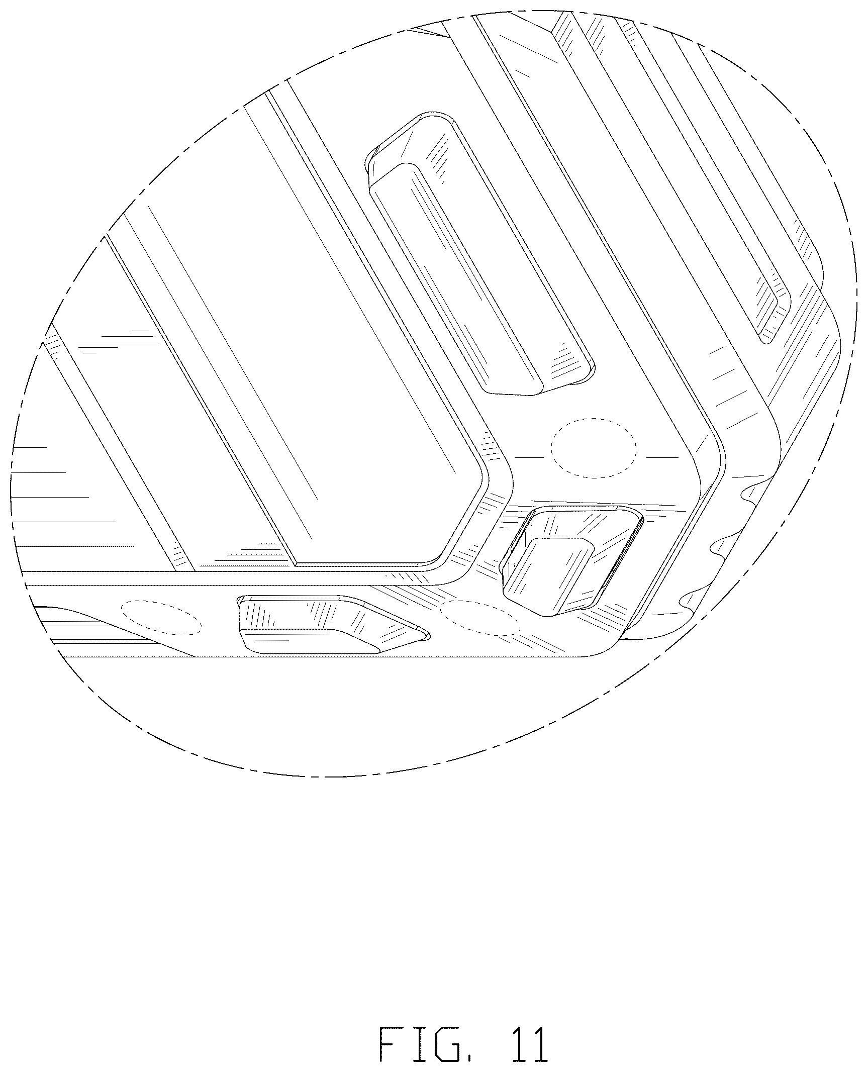 Patent USD1077795 Figure 11 – Mobile terminal