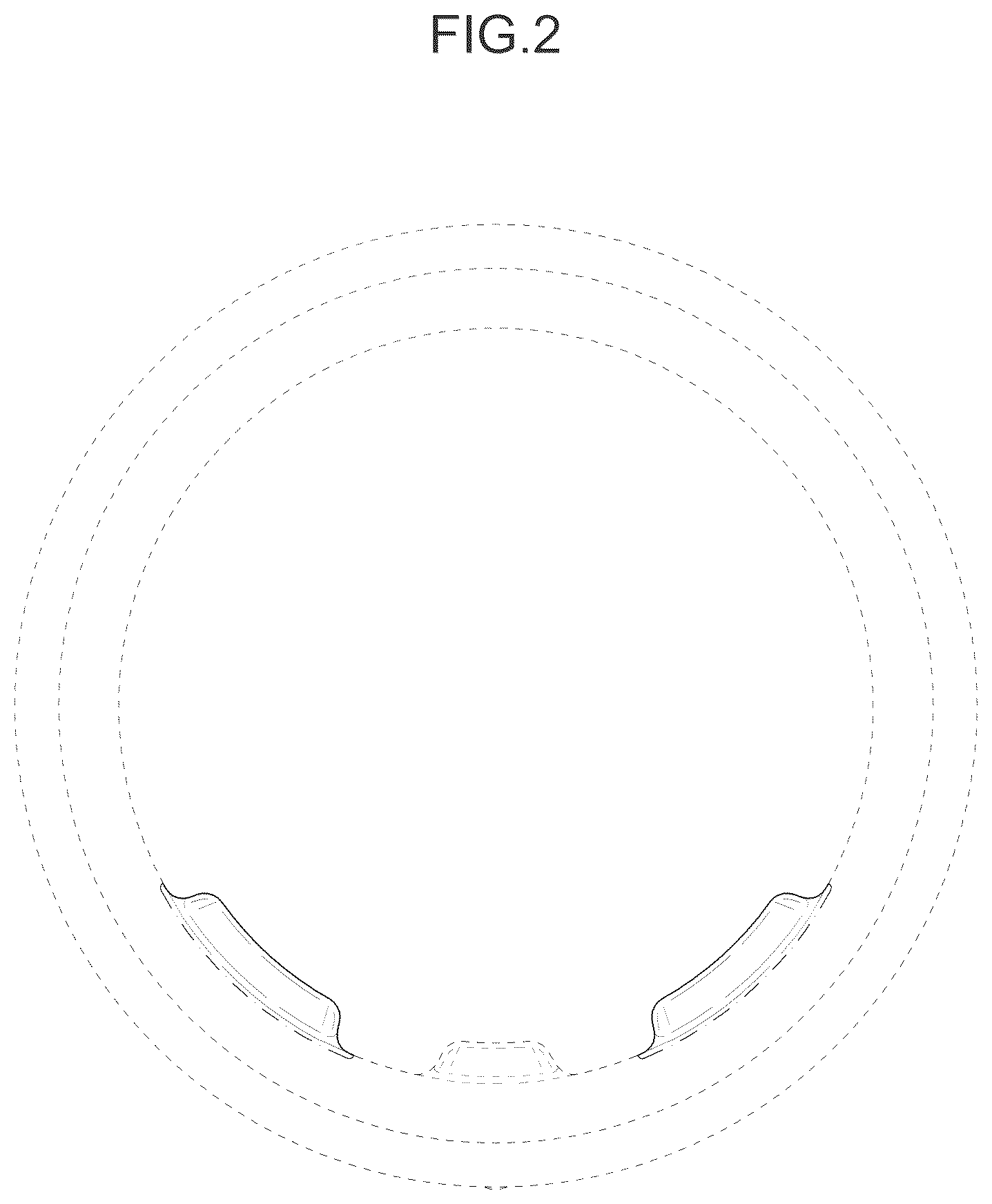 Patent USD1077797 Figure 2 – Smart ring