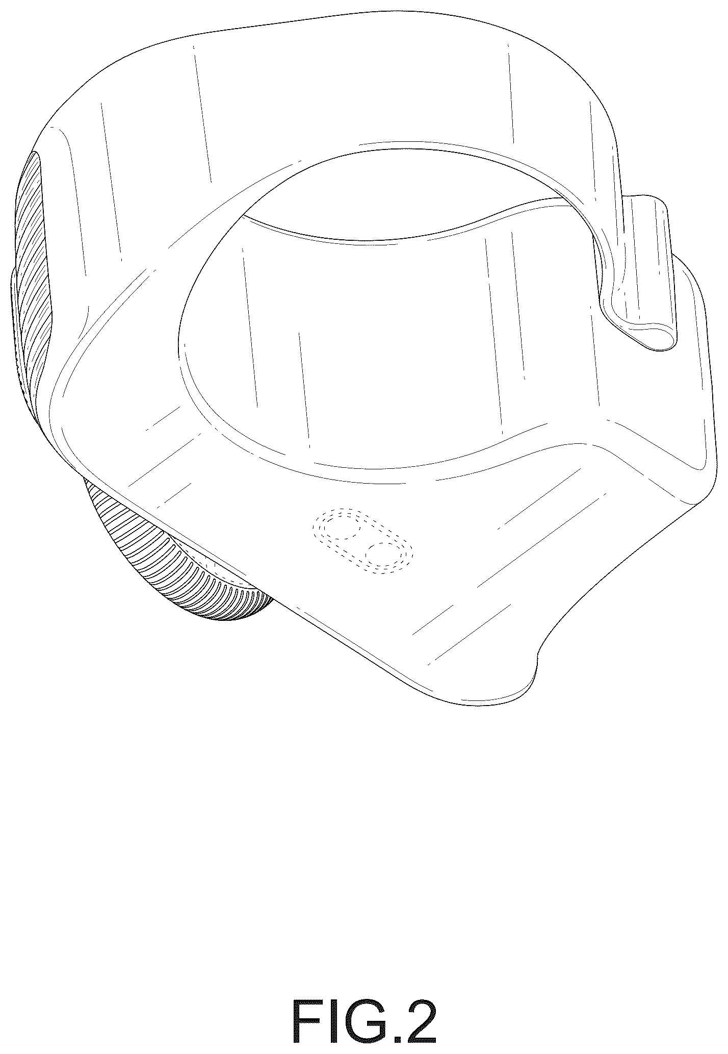 Patent USD1077799 Figure 2 – Combination charging case and smart ring
