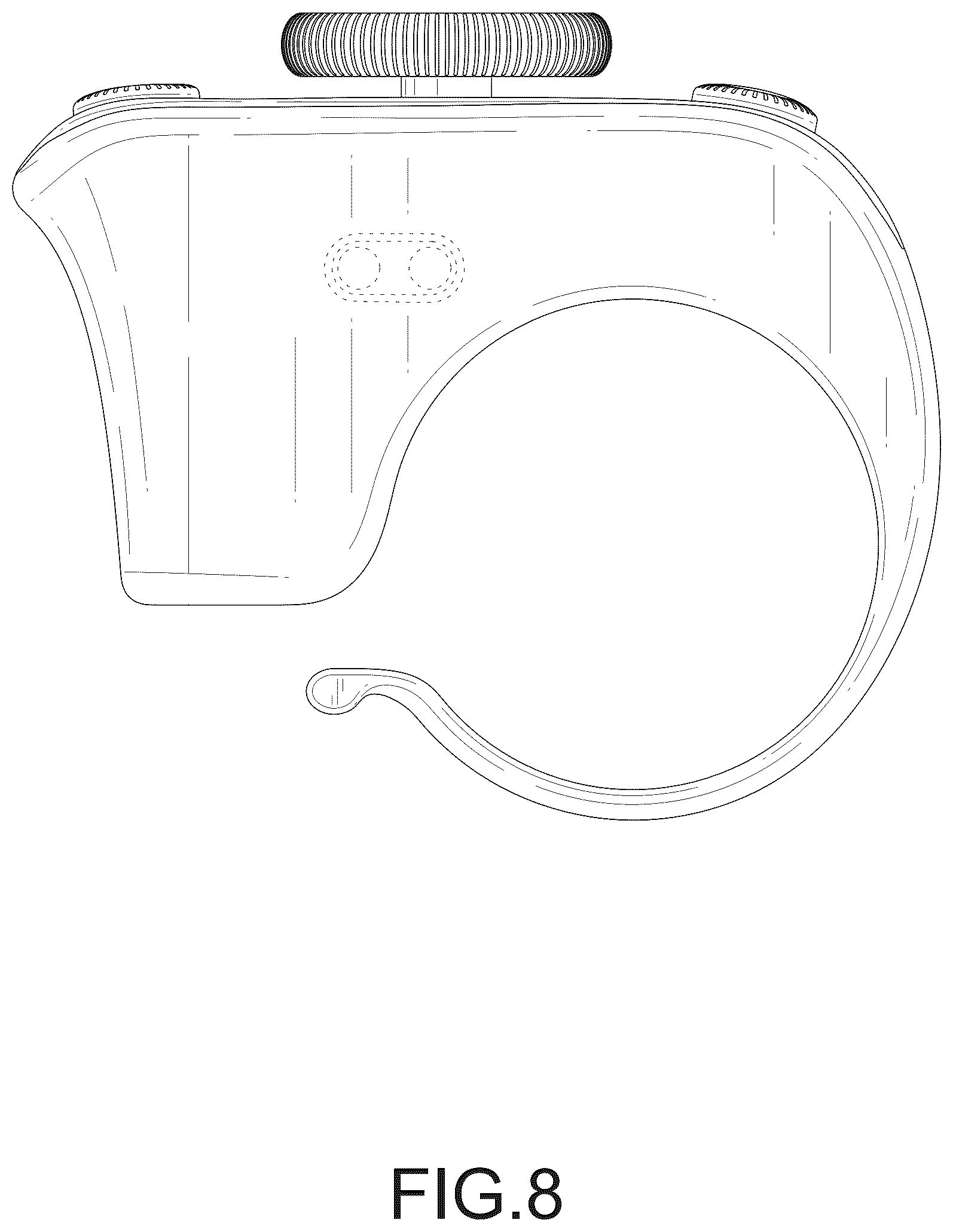 Patent USD1077799 Figure 8 – Combination charging case and smart ring