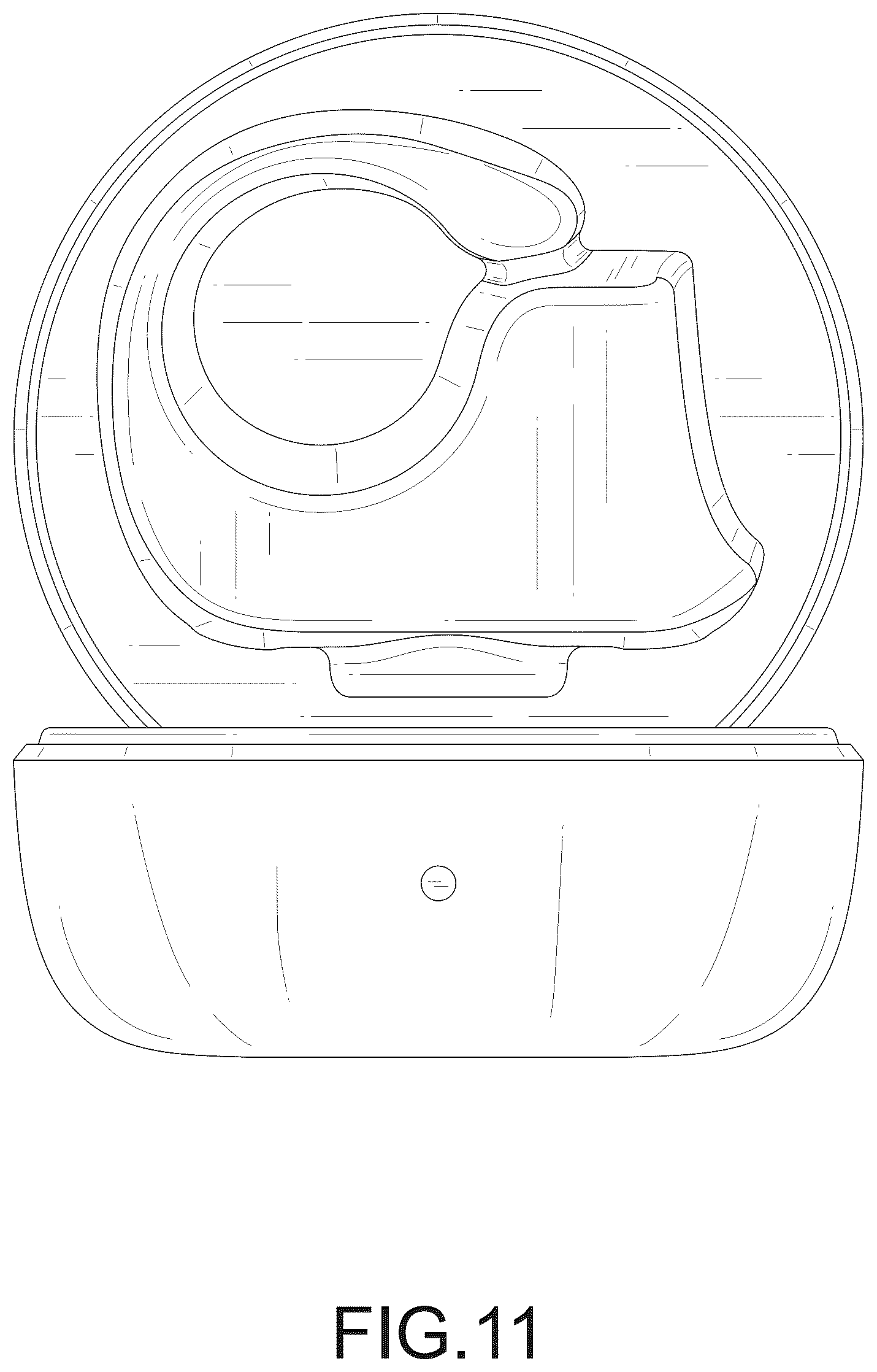 Patent USD1077799 Figure 11 – Combination charging case and smart ring