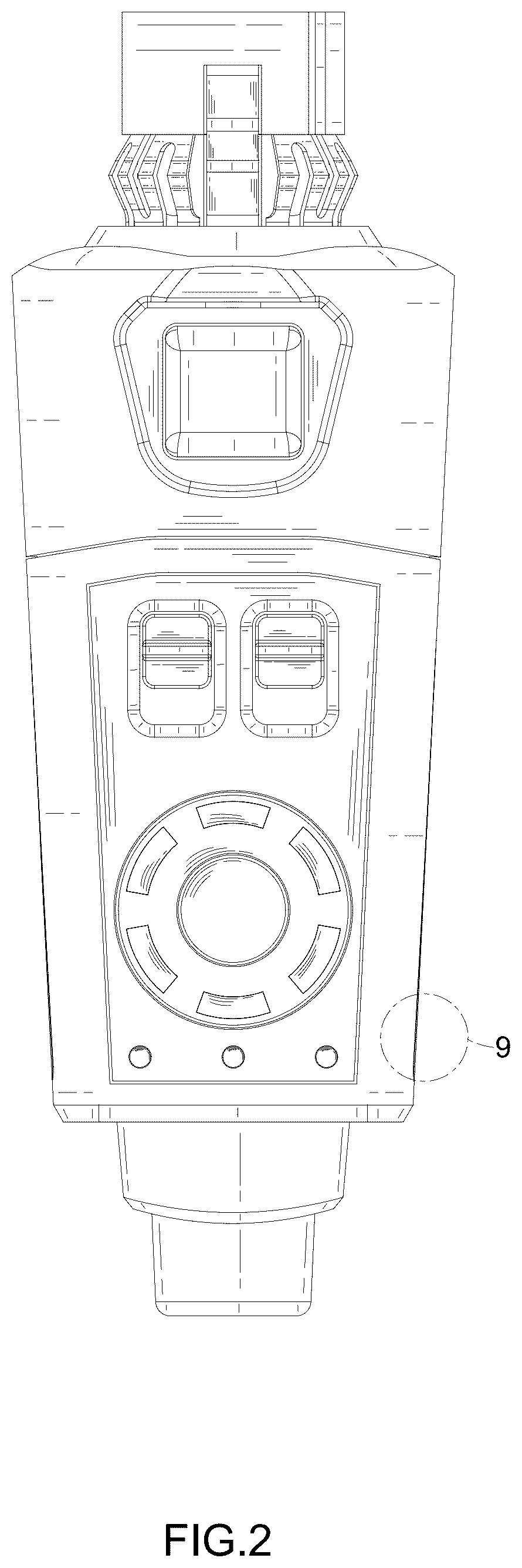 Patent USD1077801 Figure 2 – Wireless monitoring transmitter