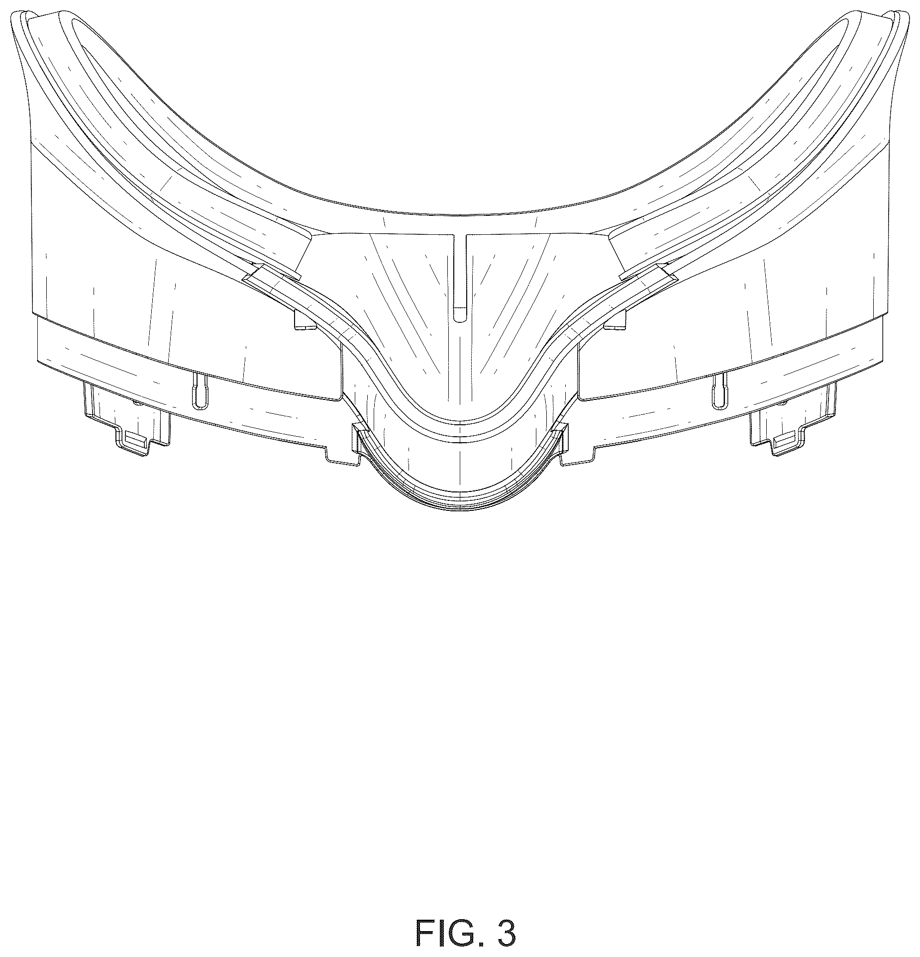 Patent USD1077803 Figure 3 – VR glasses mask bracket