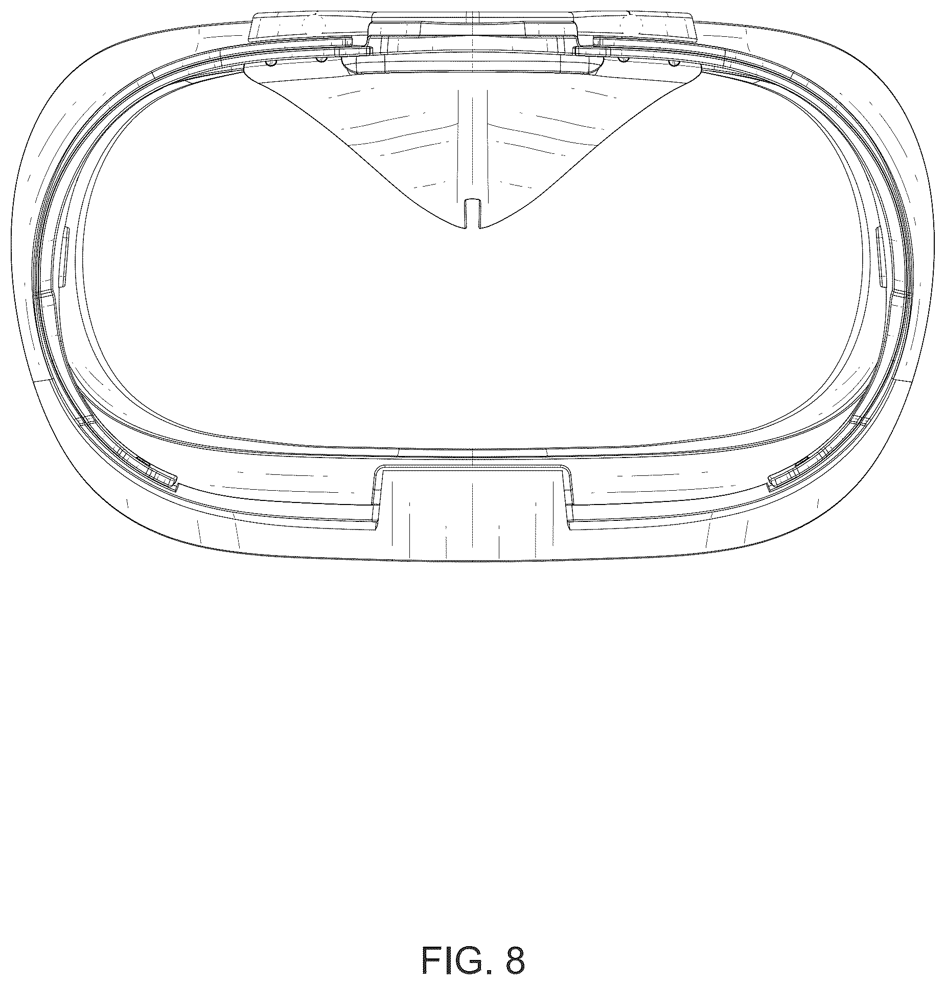 Patent USD1077803 Figure 8 – VR glasses mask bracket