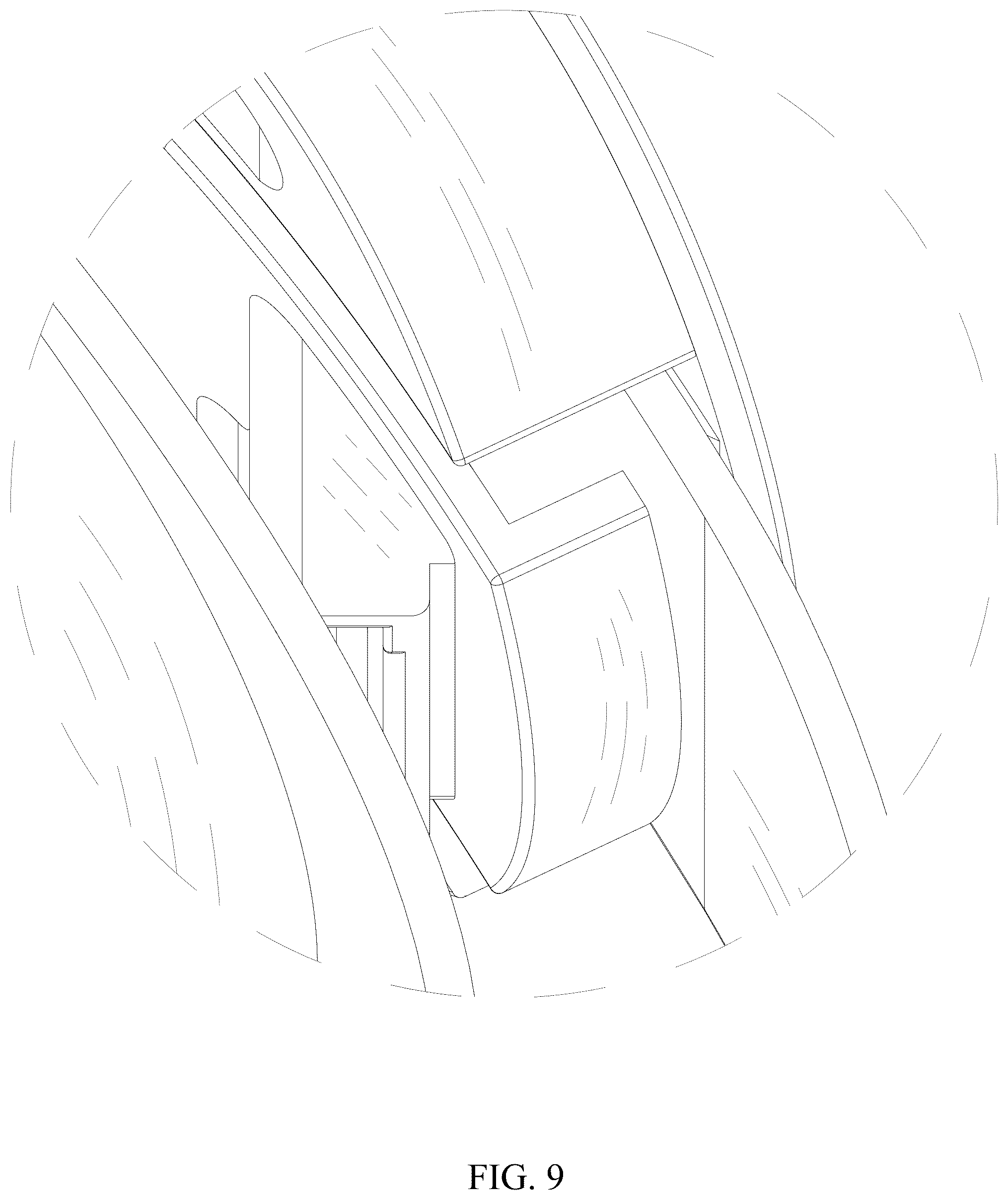 Patent USD1077804 Figure 9 – Flip and stretch VR headset
