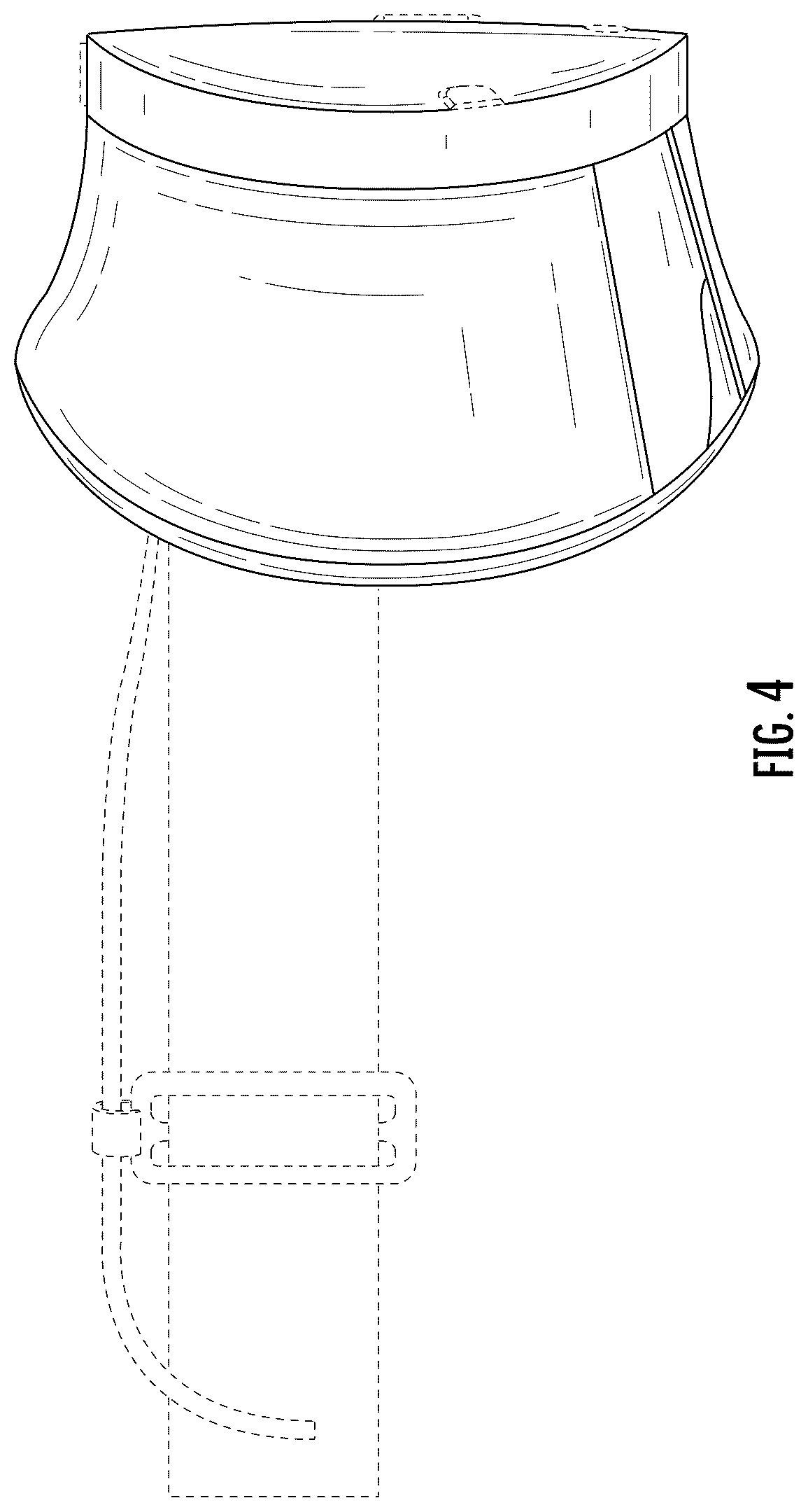 Patent USD1077805 Figure 4 – Housing for head-mounted display