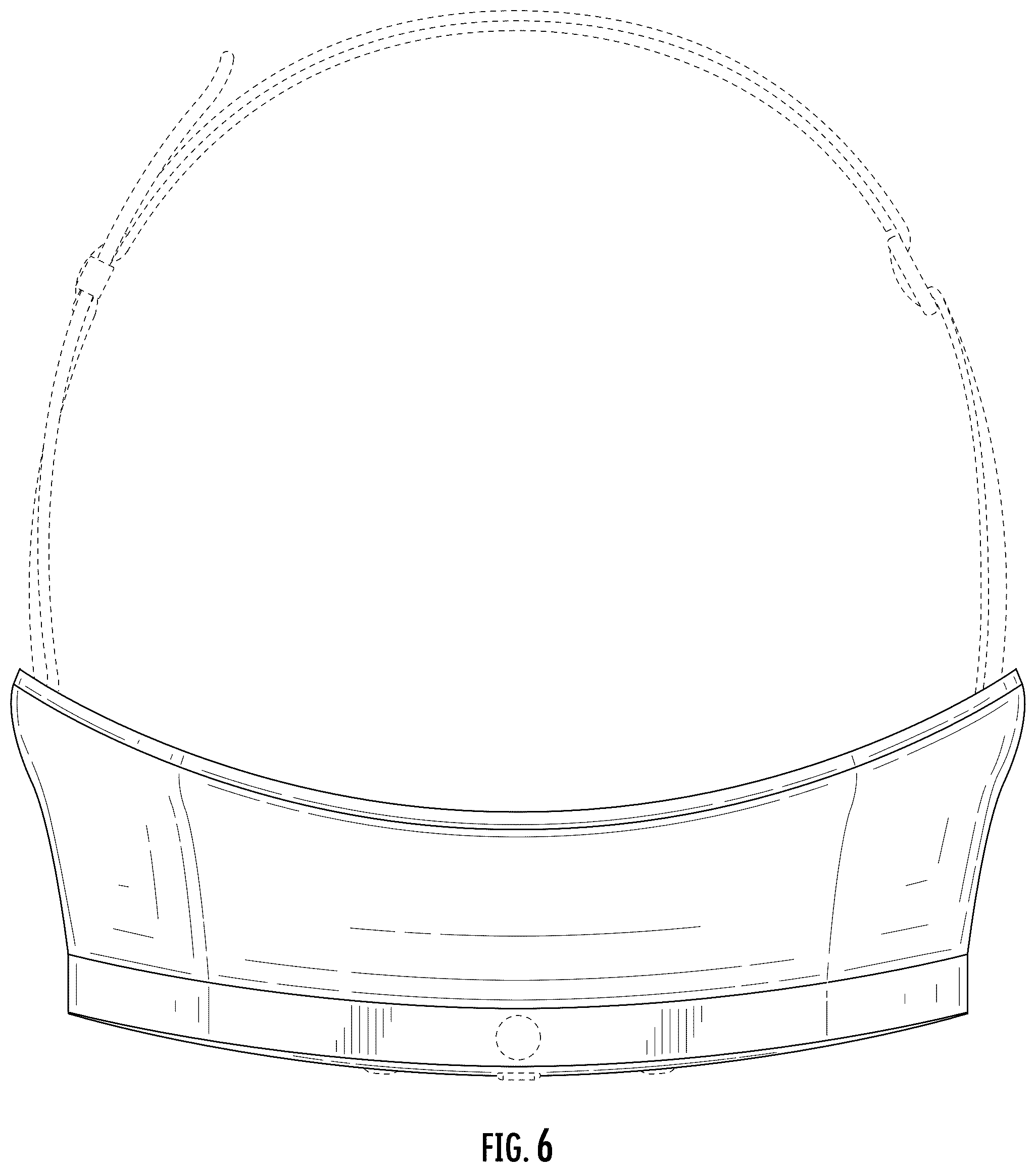 Patent USD1077805 Figure 6 – Housing for head-mounted display