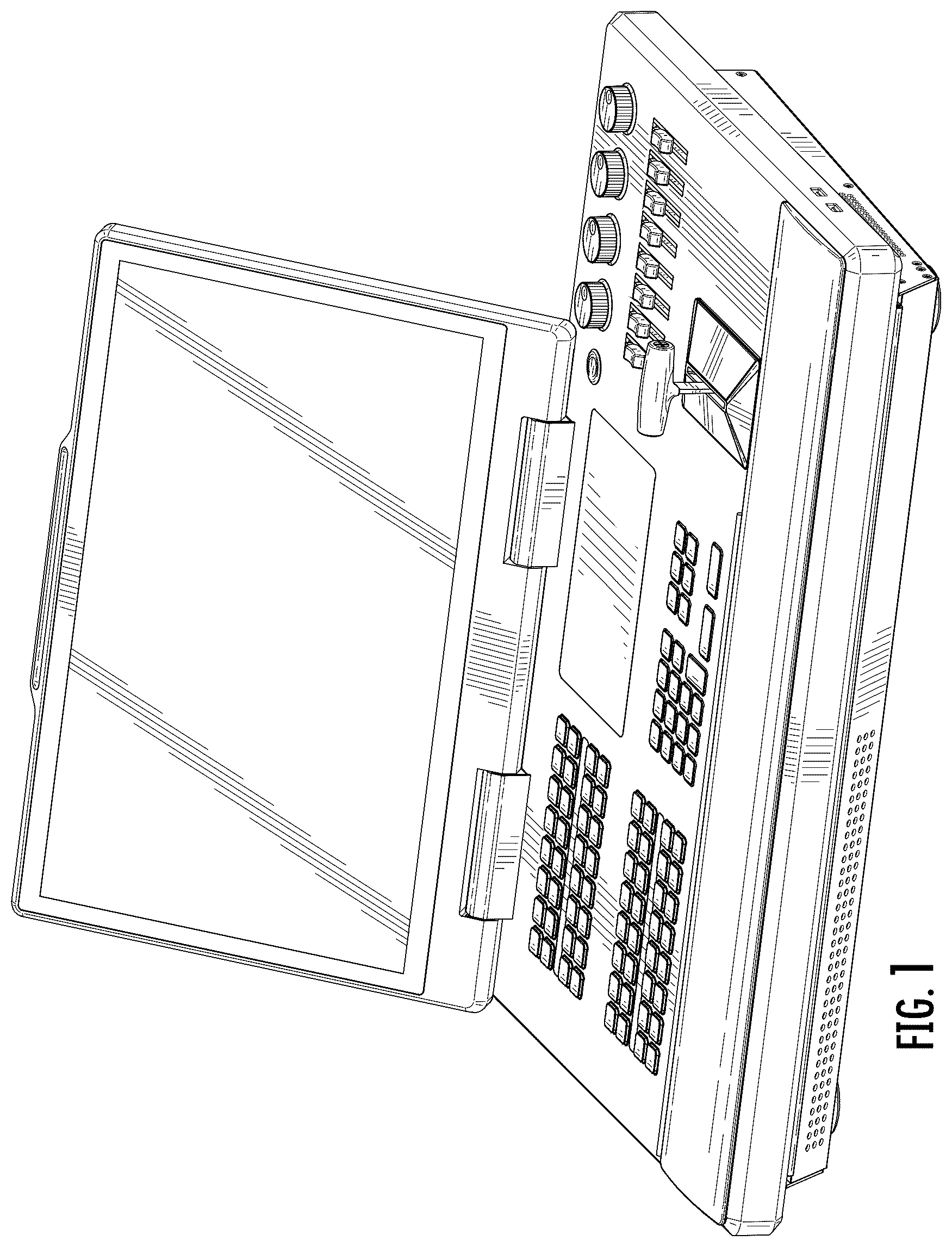 Patent USD1077806 Figure 1 – Console