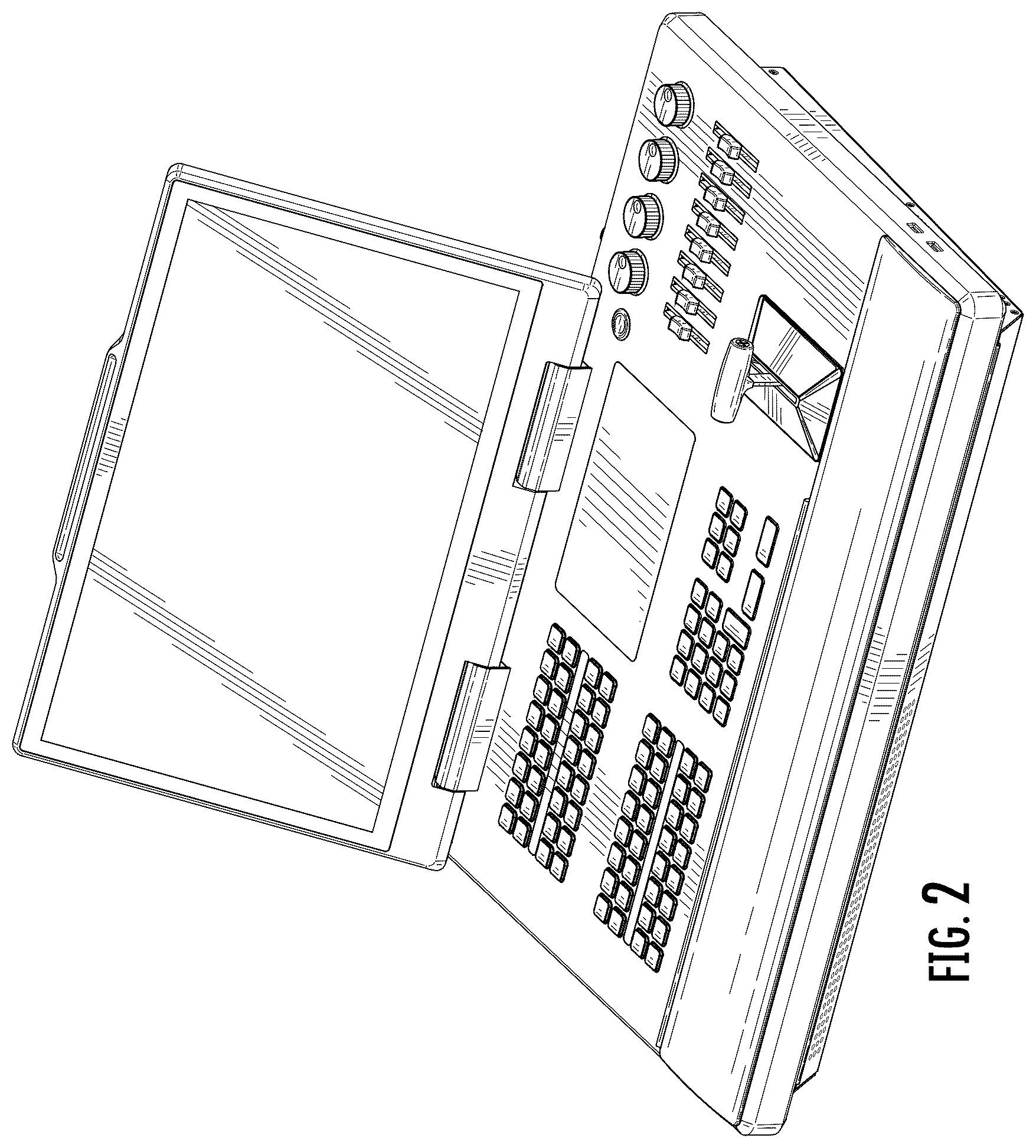 Patent USD1077806 Figure 2 – Console