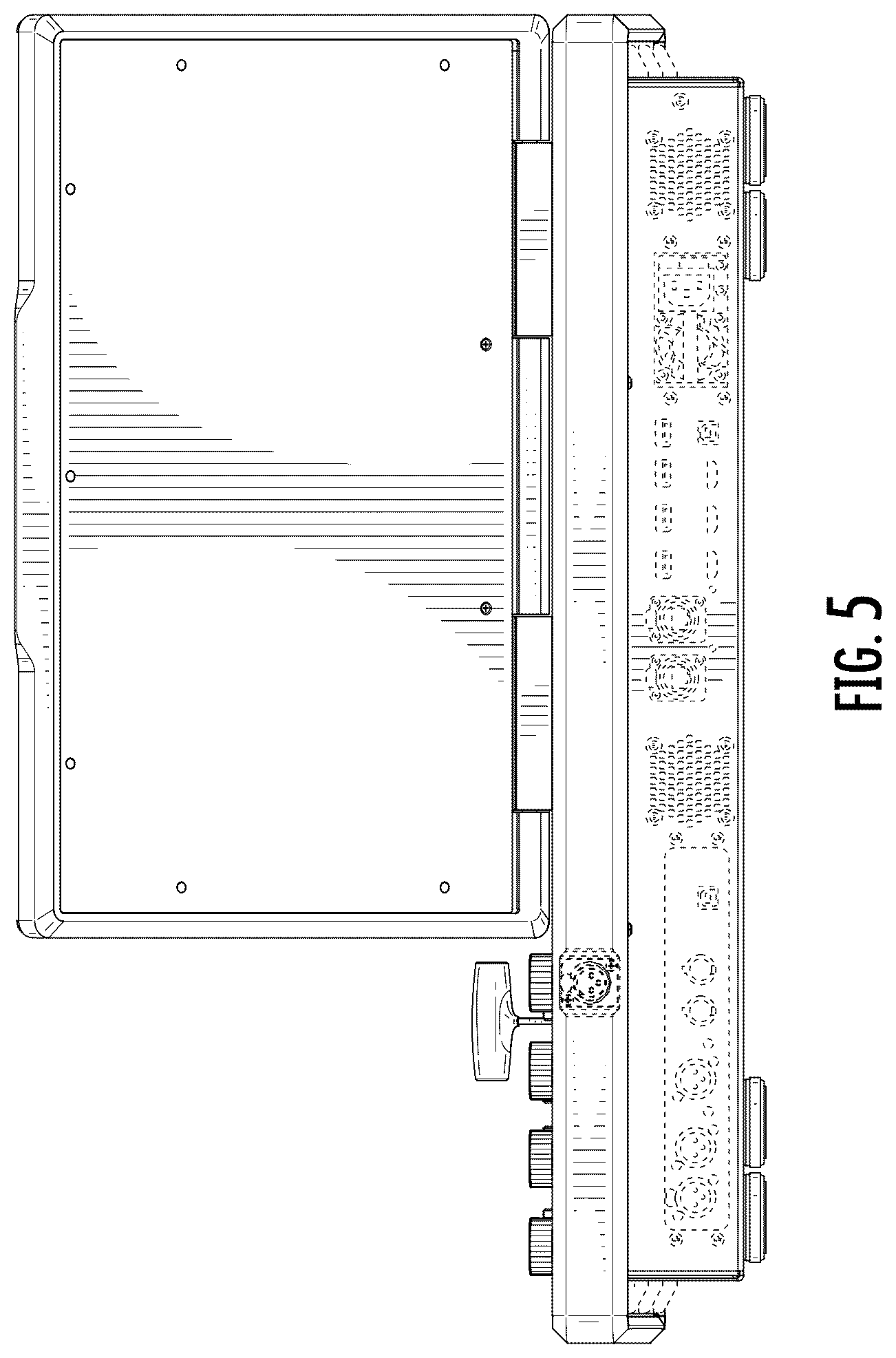 Patent USD1077806 Figure 5 – Console