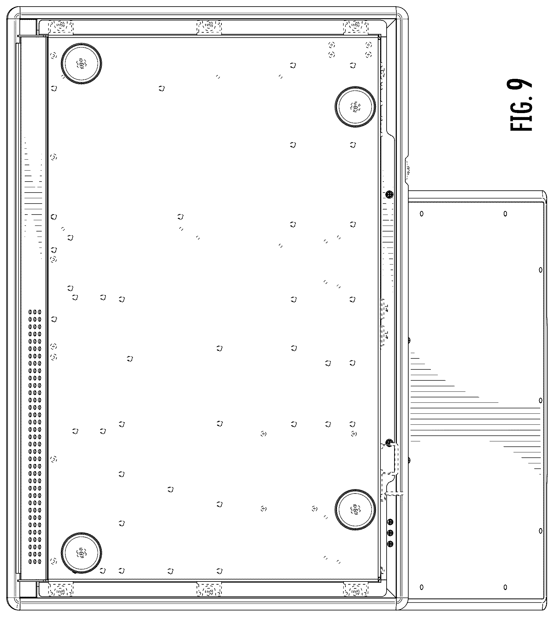 Patent USD1077806 Figure 9 – Console