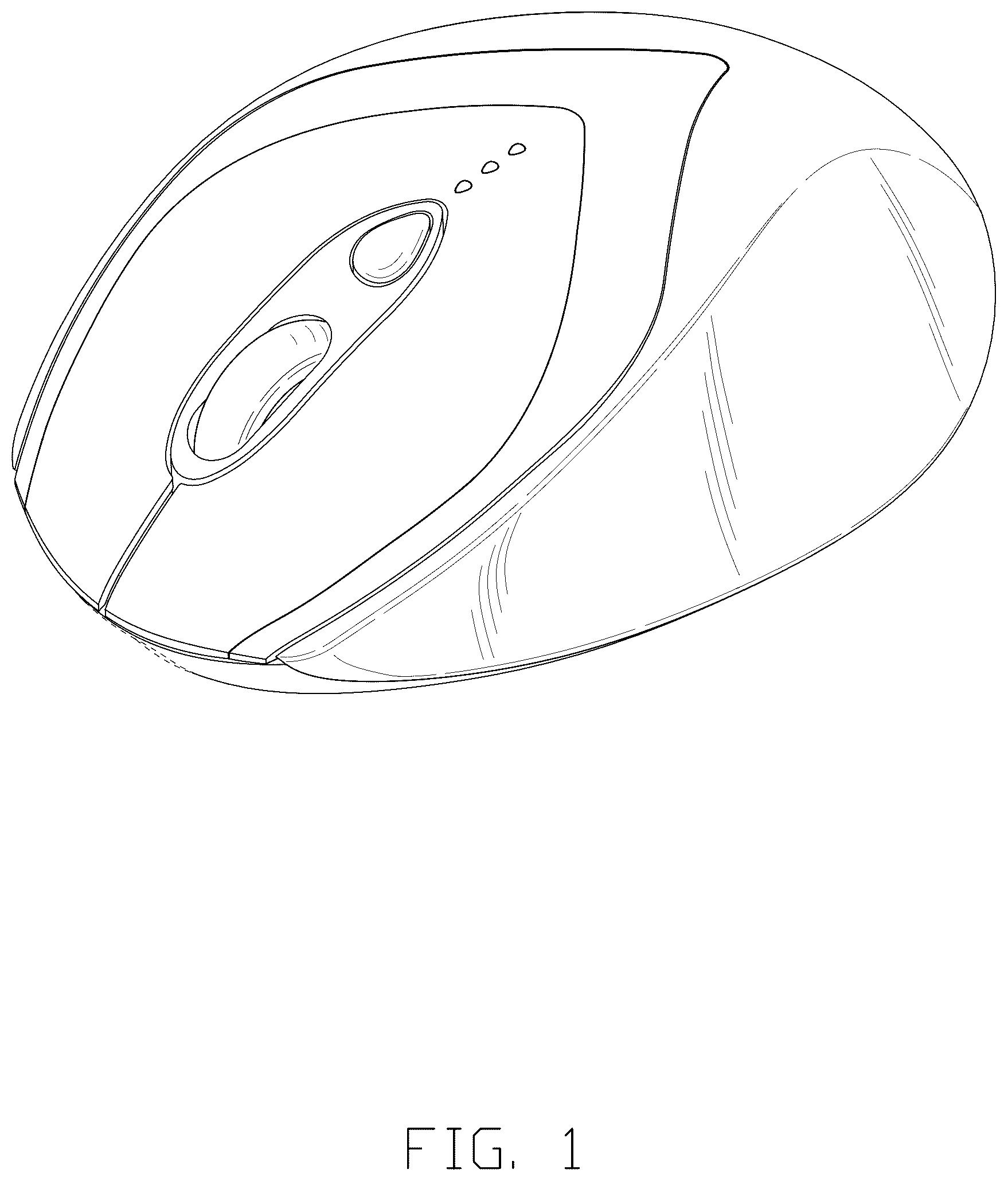 Patent USD1077807 Figure 1 – Mouse
