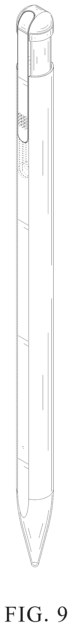 Patent USD1077808 Figure 9 – Stylus pen