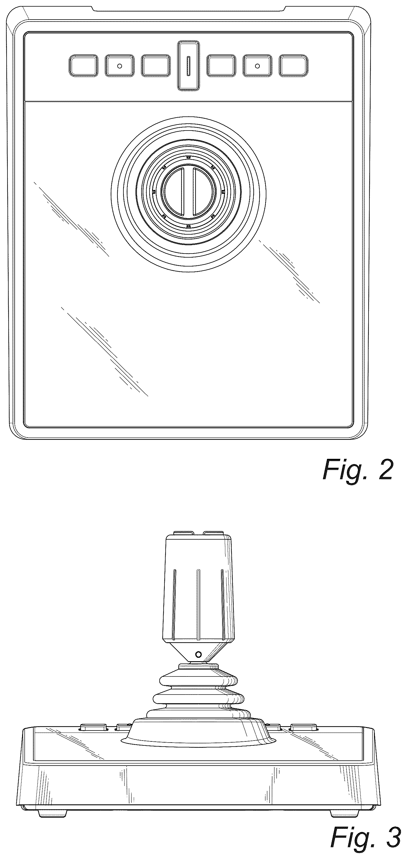 Patent USD1077810 Figure 2 – Joystick