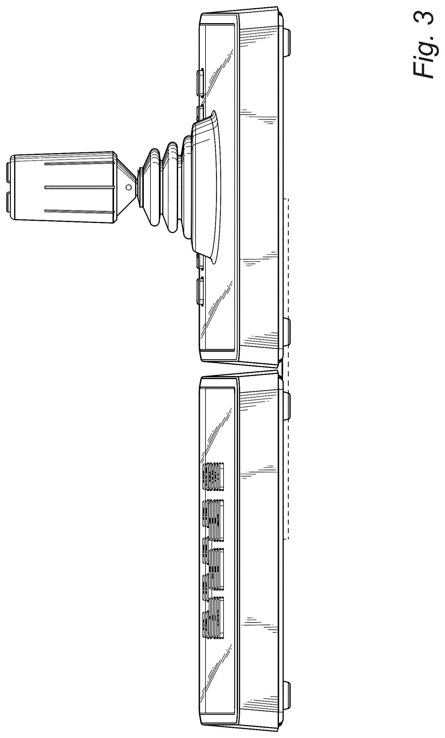 Patent USD1077812 Figure 3 – Combined joystick and keyboard